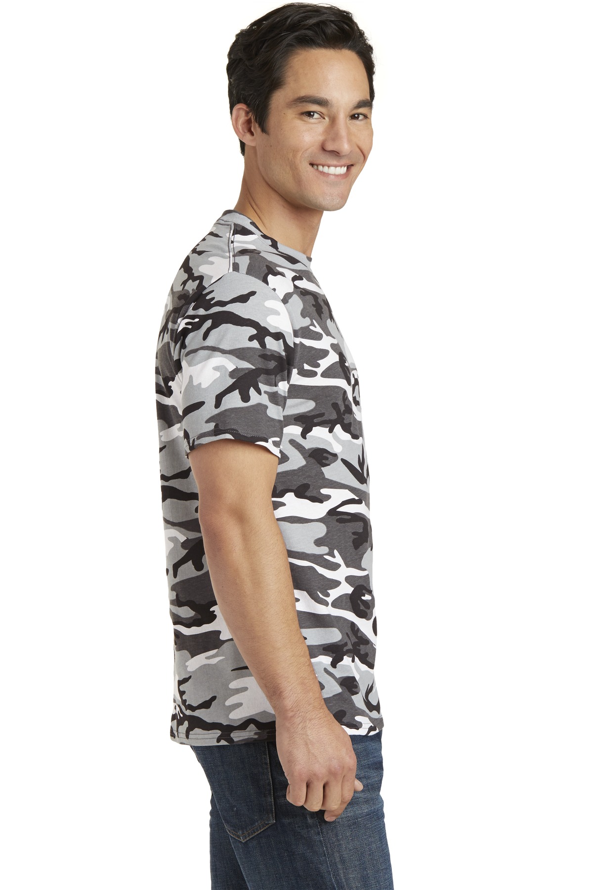 Port & Company Core Cotton Camo Tee. PC54C