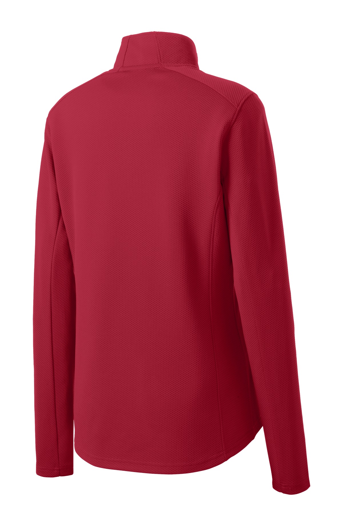 Sport-Tek Women's Sport-Wick Textured 1/4-Zip Pullover. LST860