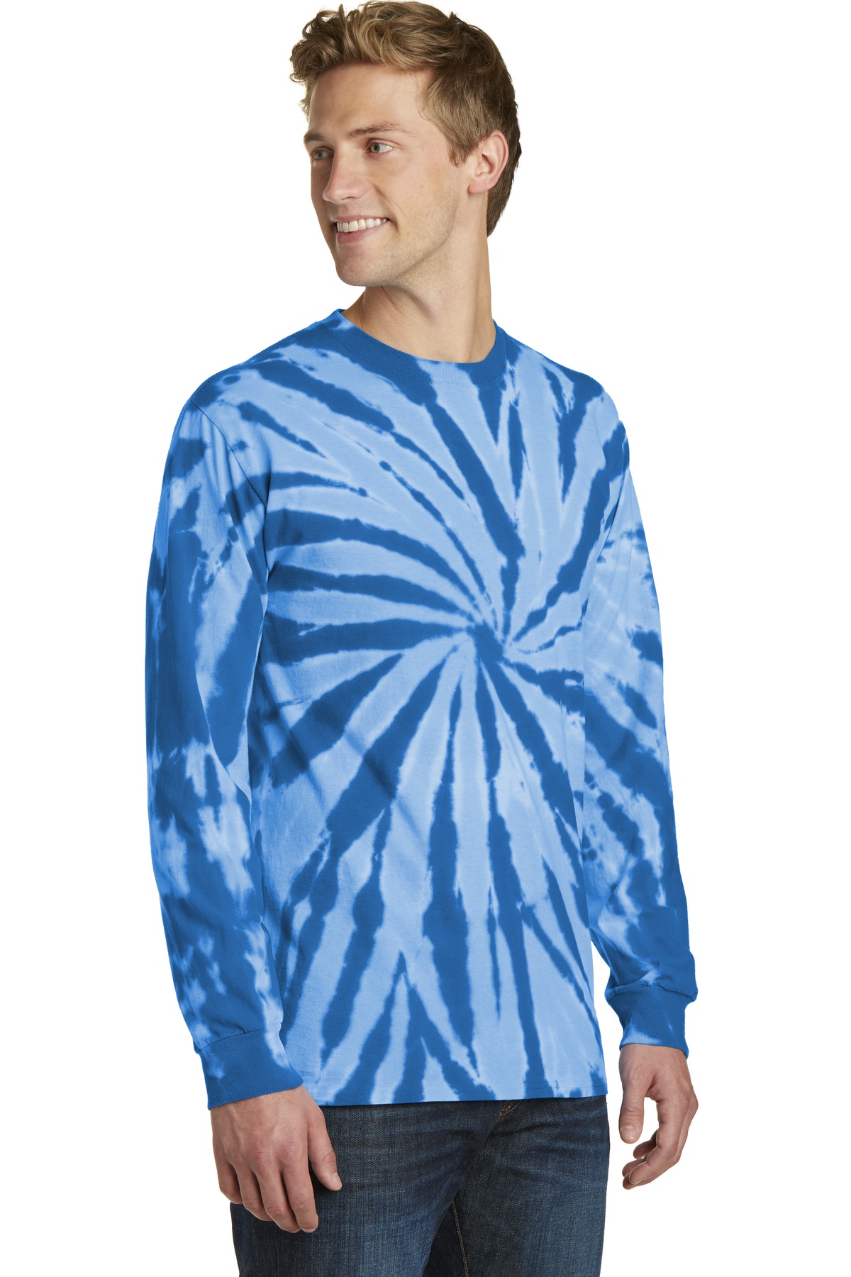 Port & Company Tie-Dye Long Sleeve Tee. PC147LS