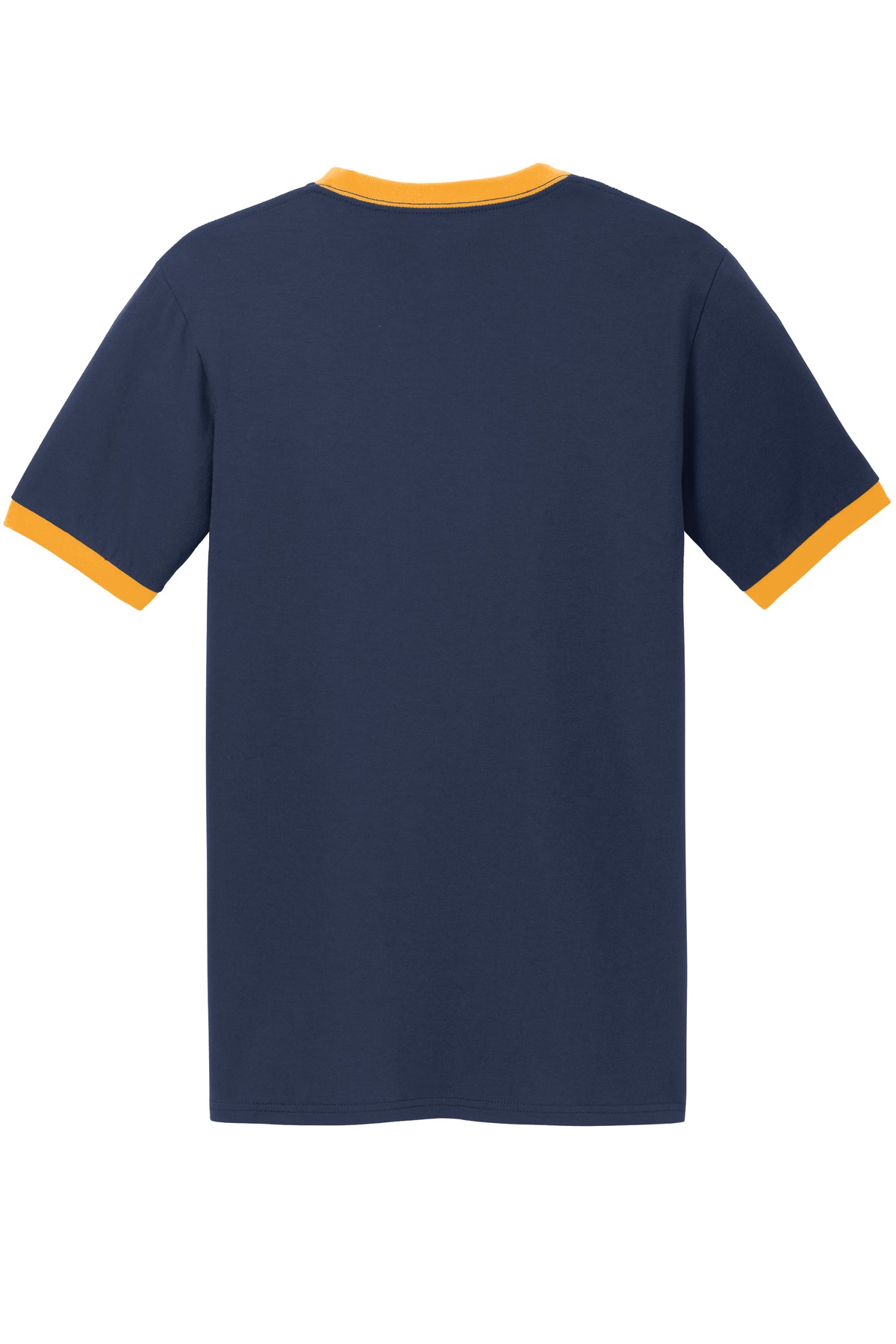 Port & Company Core Cotton Ringer Tee. PC54R