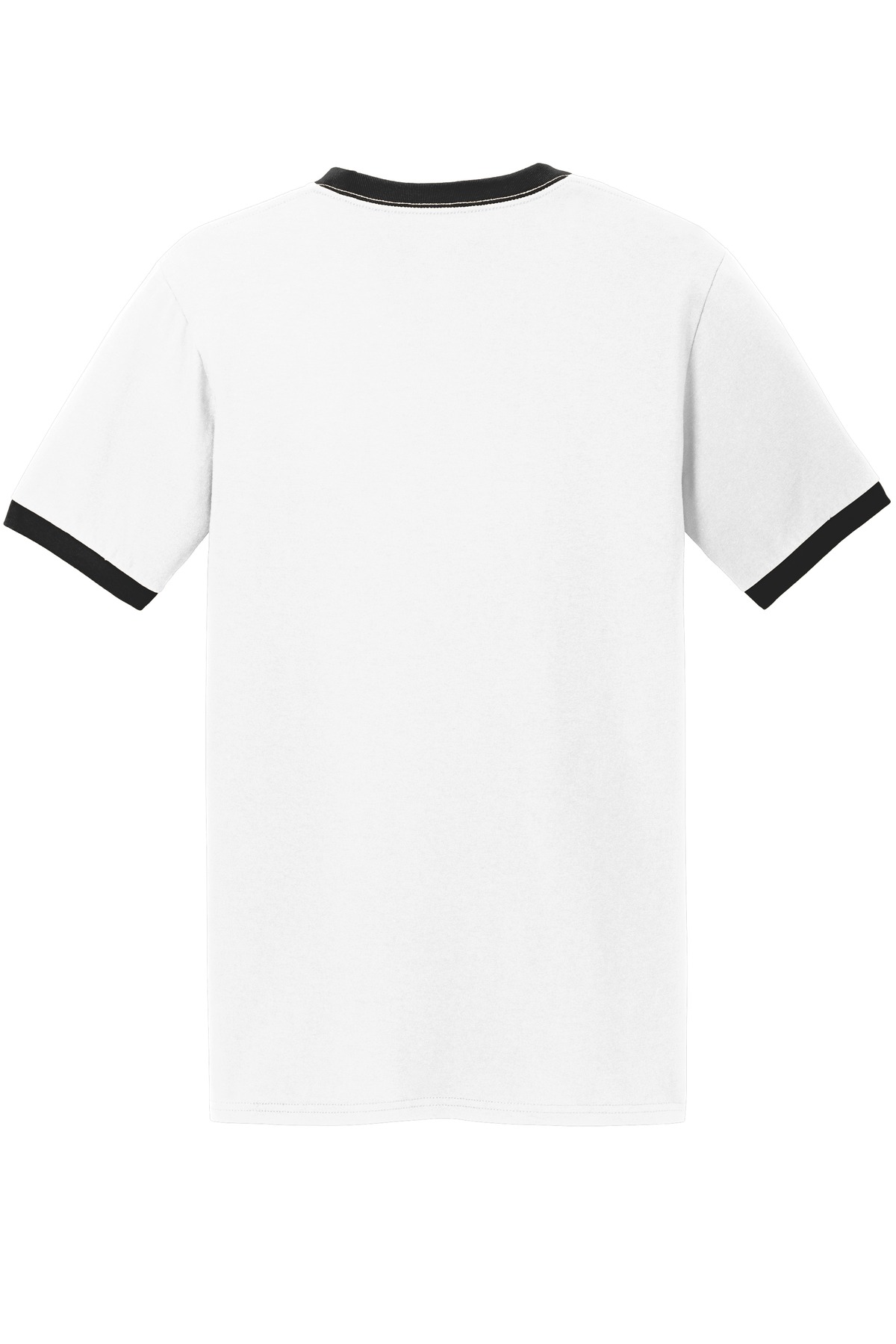 Port & Co Core Cotton Ringer Tee. PC54R