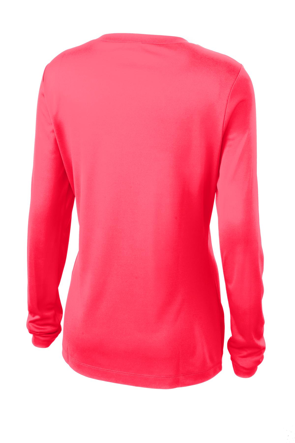 Sport-Tek Damen Langarmshirt PosiCharge Competitor V-Ausschnitt - Bild 20 von 56