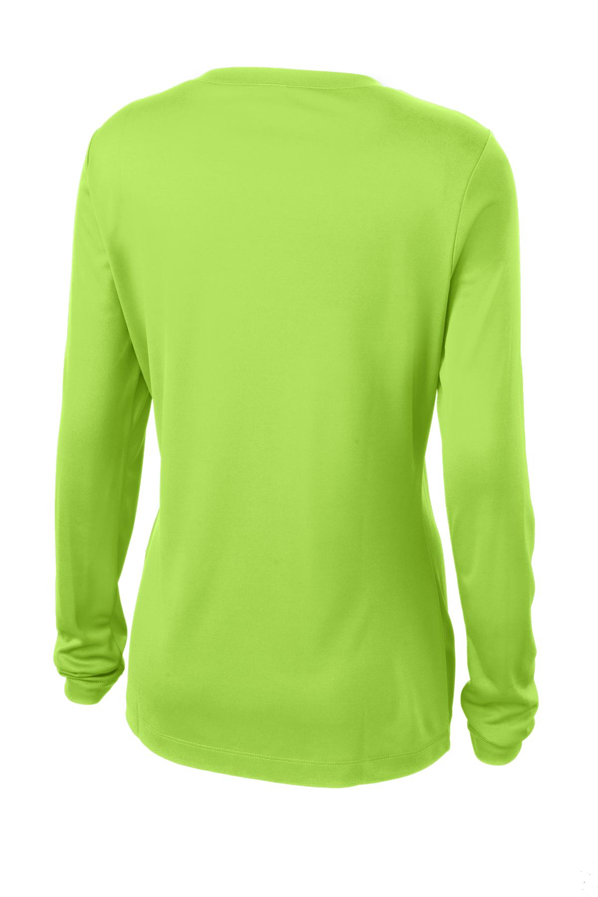 Sport-Tek Damen Langarmshirt PosiCharge Competitor V-Ausschnitt - Bild 28 von 56