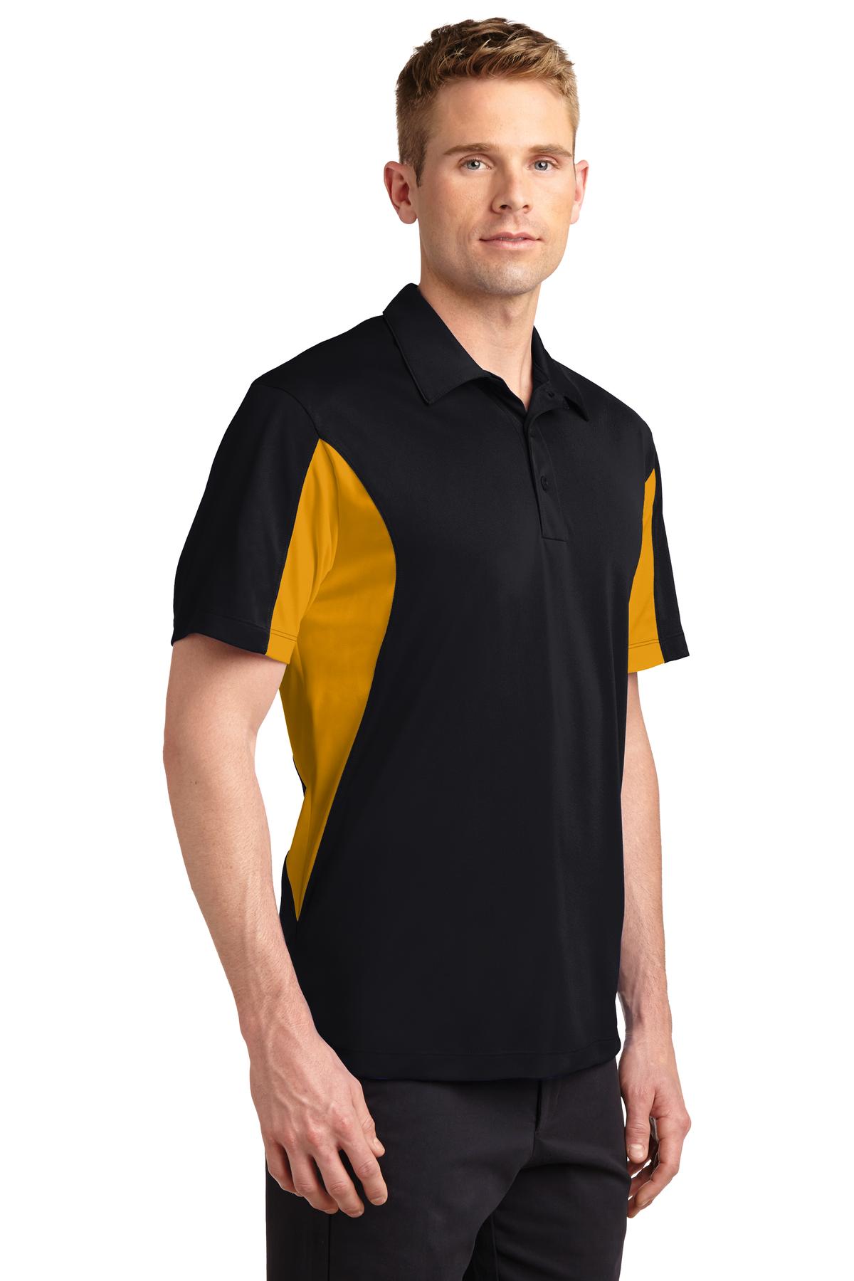 Sport-Tek Side Blocked Micropique Sport-Wick Polo. ST655
