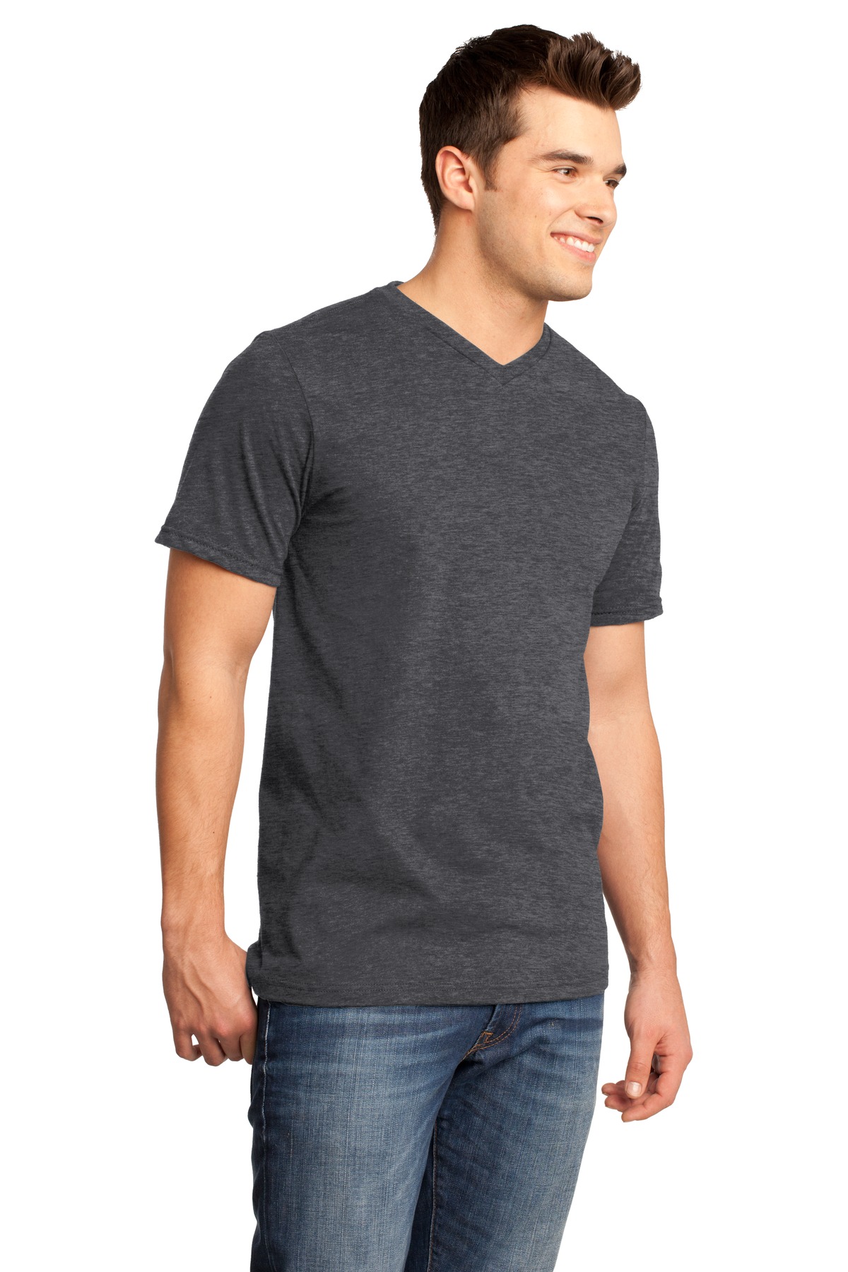 District Very Important Tee V-Neck. DT6500
