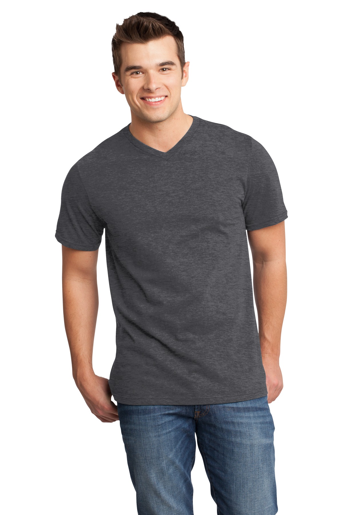 District Very Important Tee V-Neck. DT6500