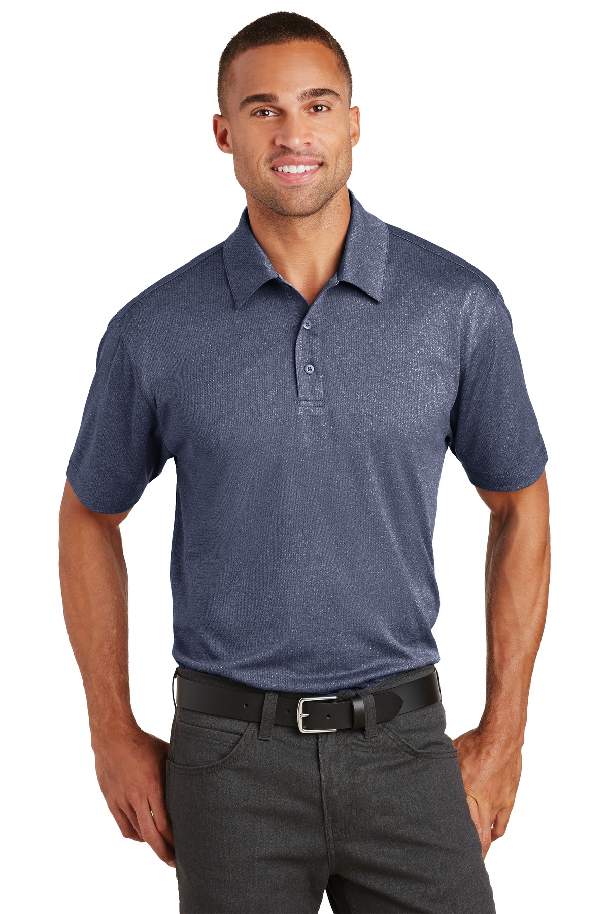 Port Authority ® Trace Heather Polo. K576 - Image 2