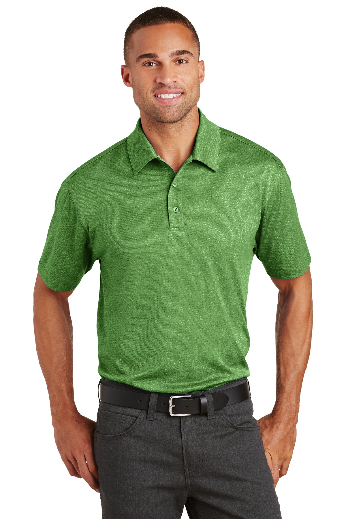 Port Authority ® Trace Heather Polo. K576 - Image 4