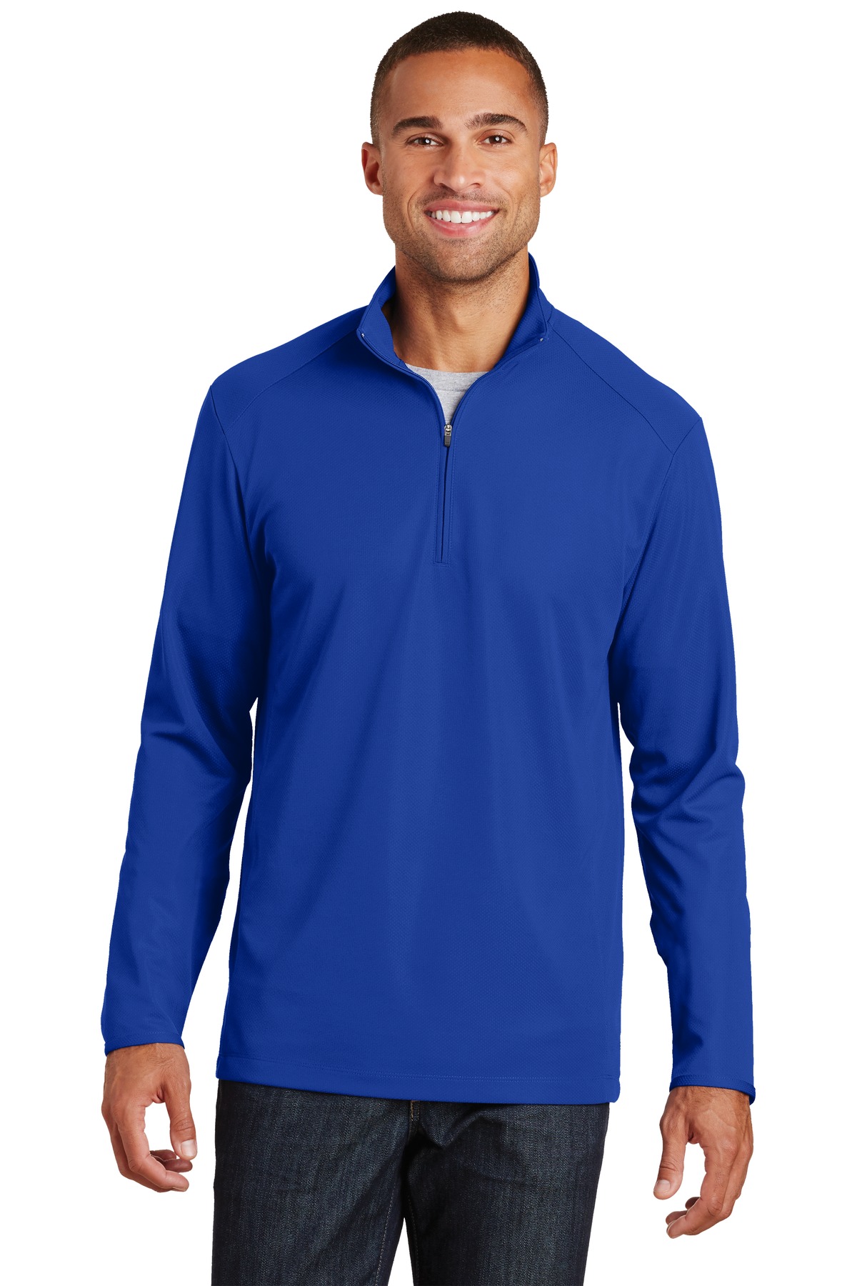 Port Authority ® Pinpoint Mesh 1/2-Zip. K806 - Image 5