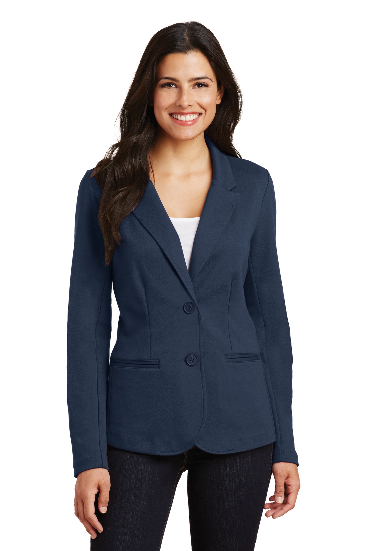 Port Authority ® Women's Knit Blazer. LM2000 - Image 3