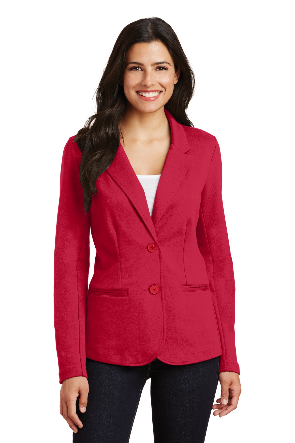 Port Authority ® Women's Knit Blazer. LM2000 - Image 4