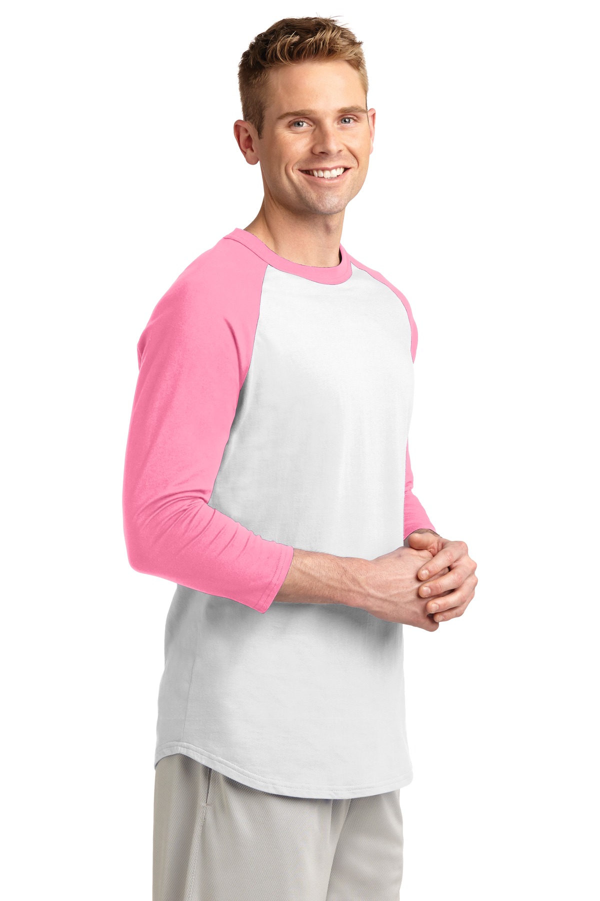 Sport-Tek Colorblock Raglan Jersey. T200