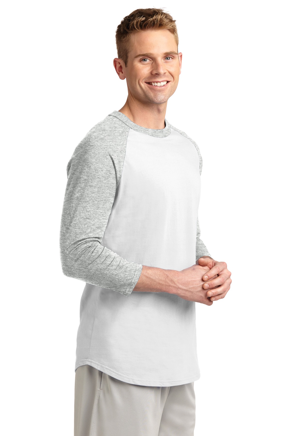Sport-Tek Colorblock Raglan Jersey. T200
