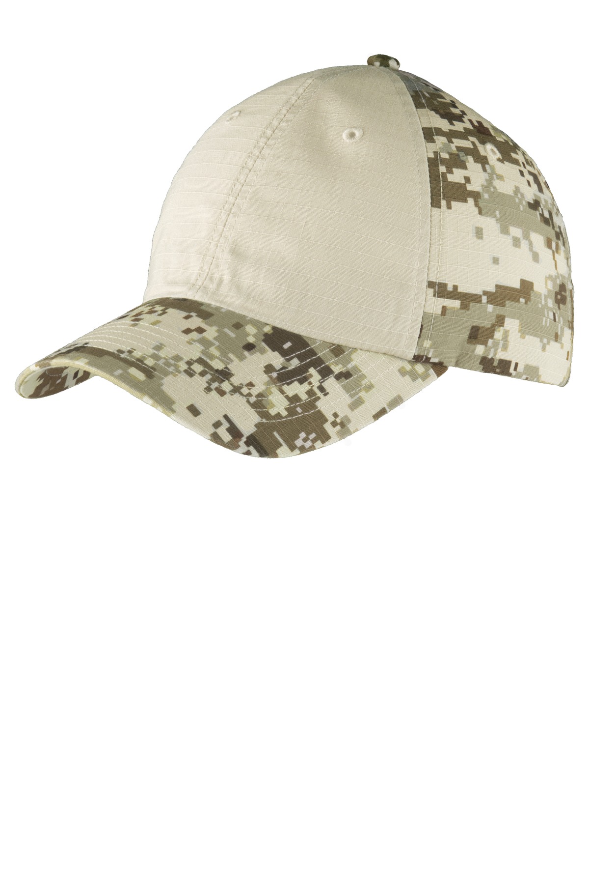 Port Authority Hospitality Caps ® Colorblock Digital Ripstop Camouflage Cap.-Port Authority