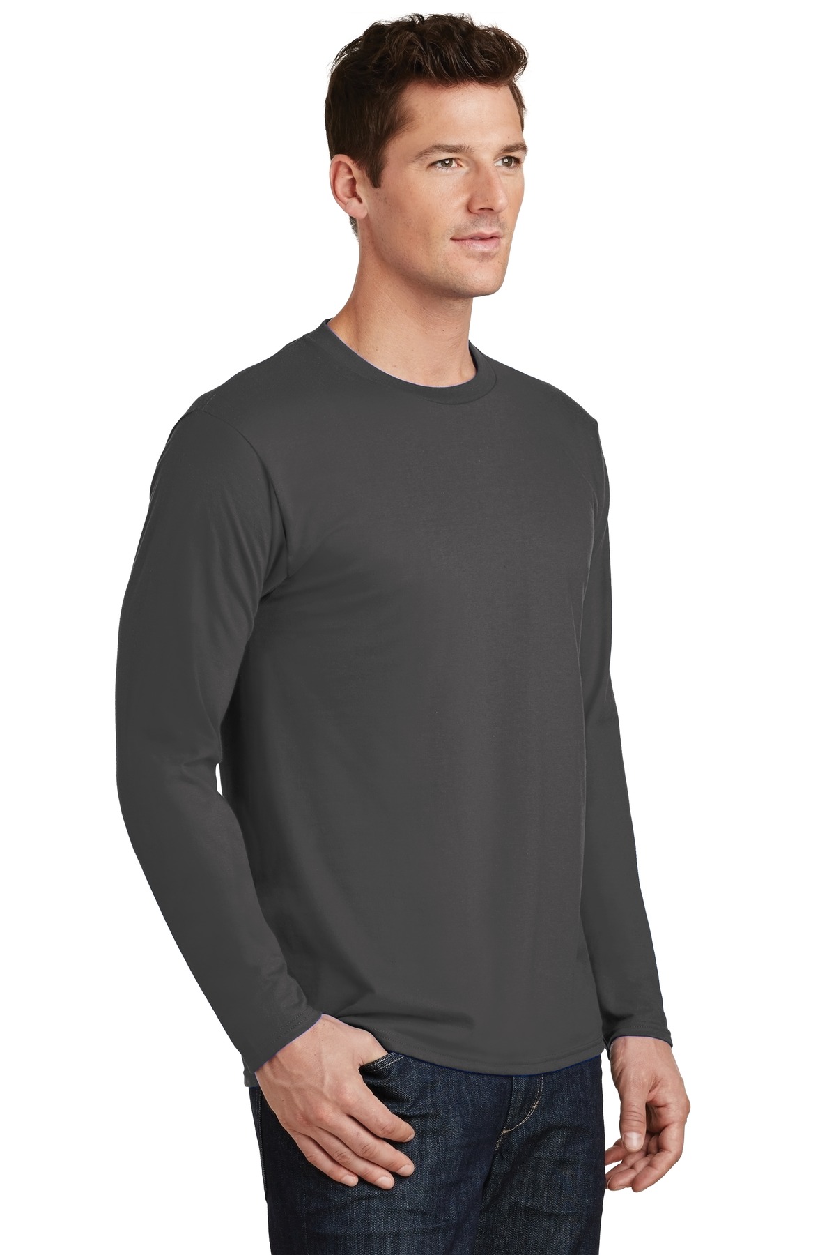 Port & Company Long Sleeve Fan Favorite Tee. PC450LS