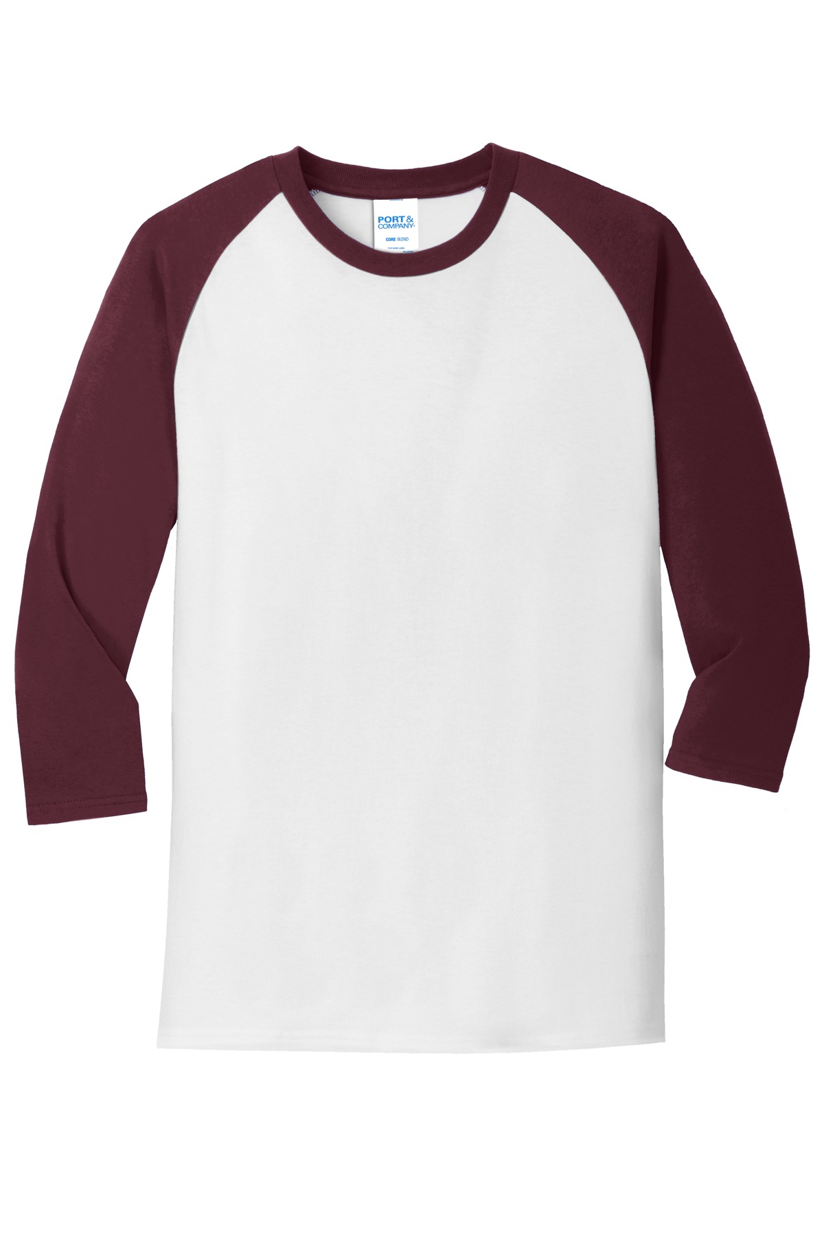 White/ Athletic Maroon