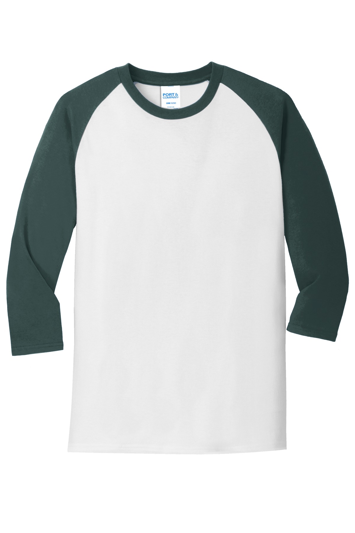 White/ Dark Green