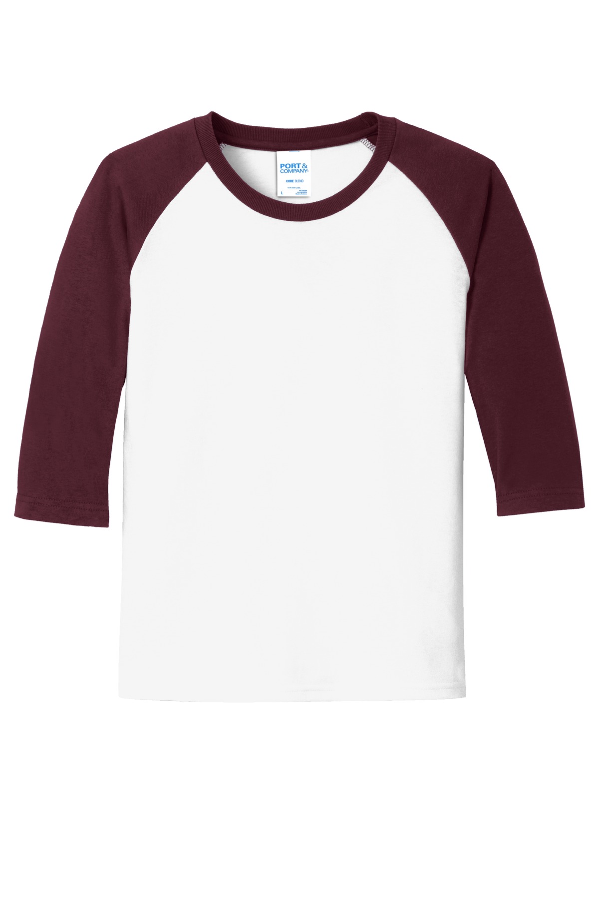 White/ Athletic Maroon