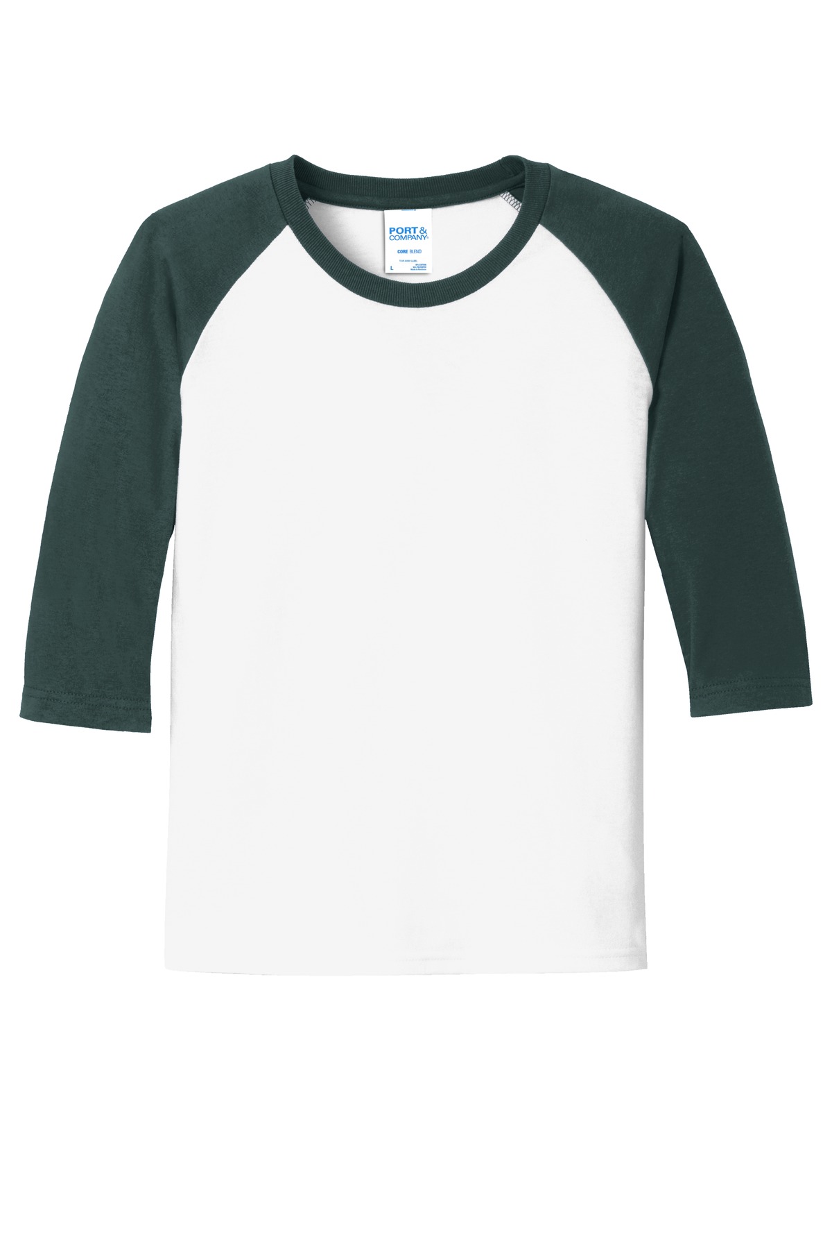 White/ Dark Green