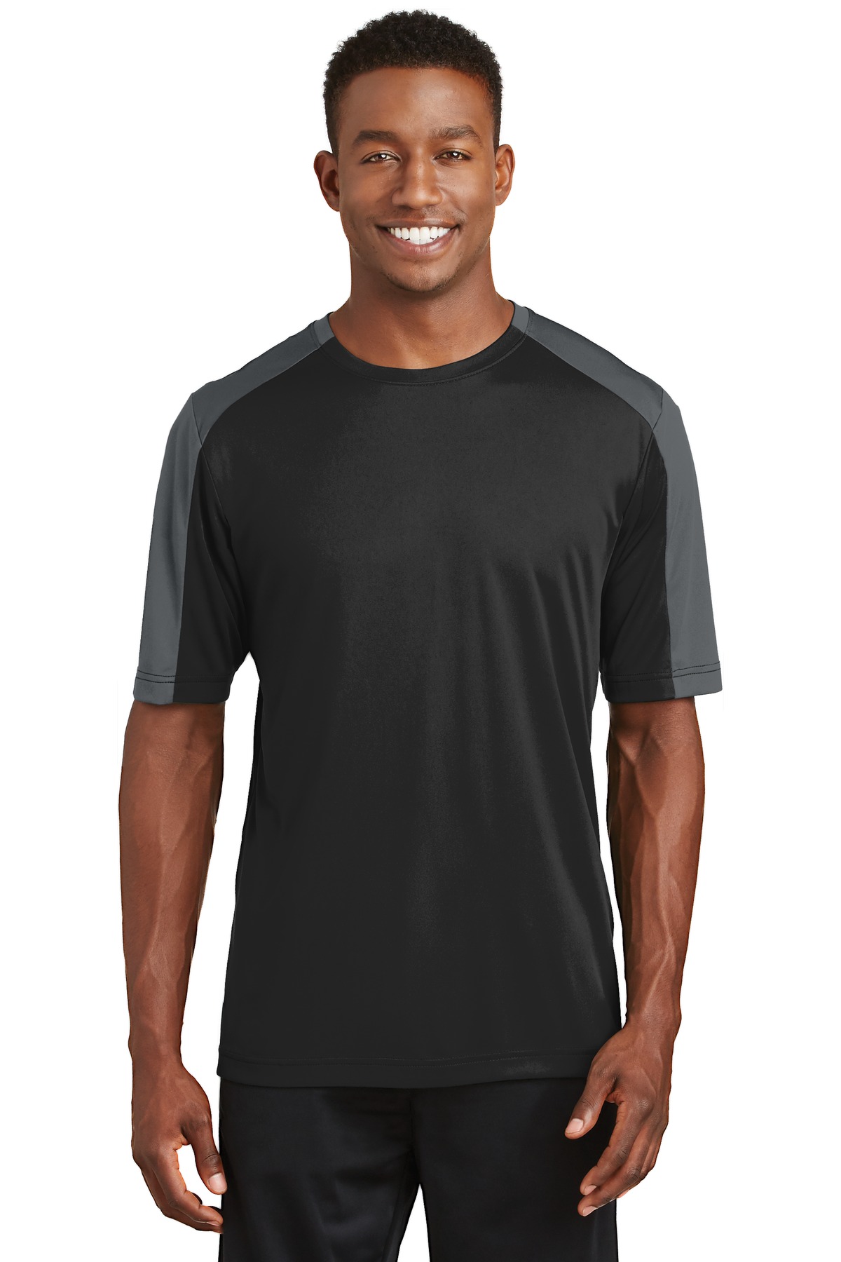 Sport-Tek Activewear T-Shirts for Hospitality ® PosiCharge® Competitor Sleeve-Blocked Tee.-Sport-Tek