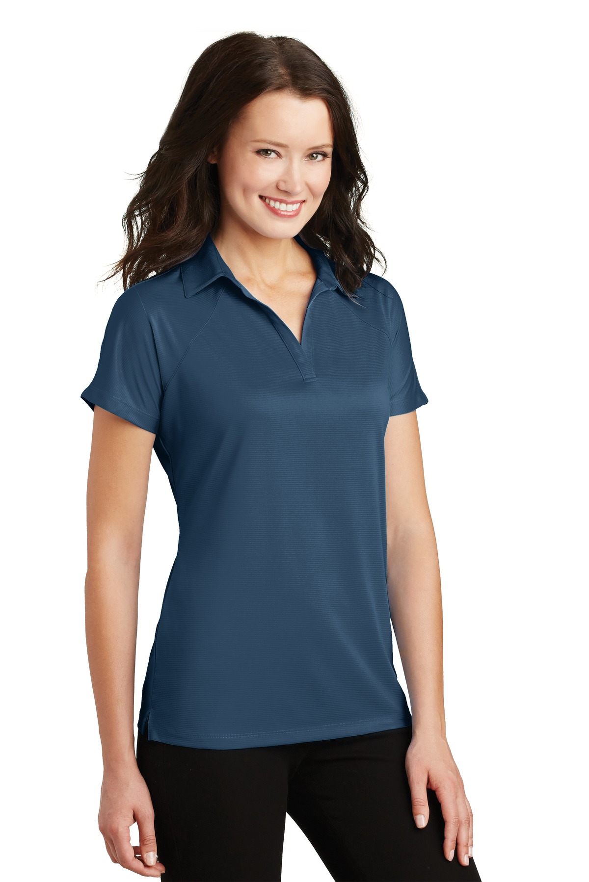 Port Authority Women's Crossover Raglan Polo. L575