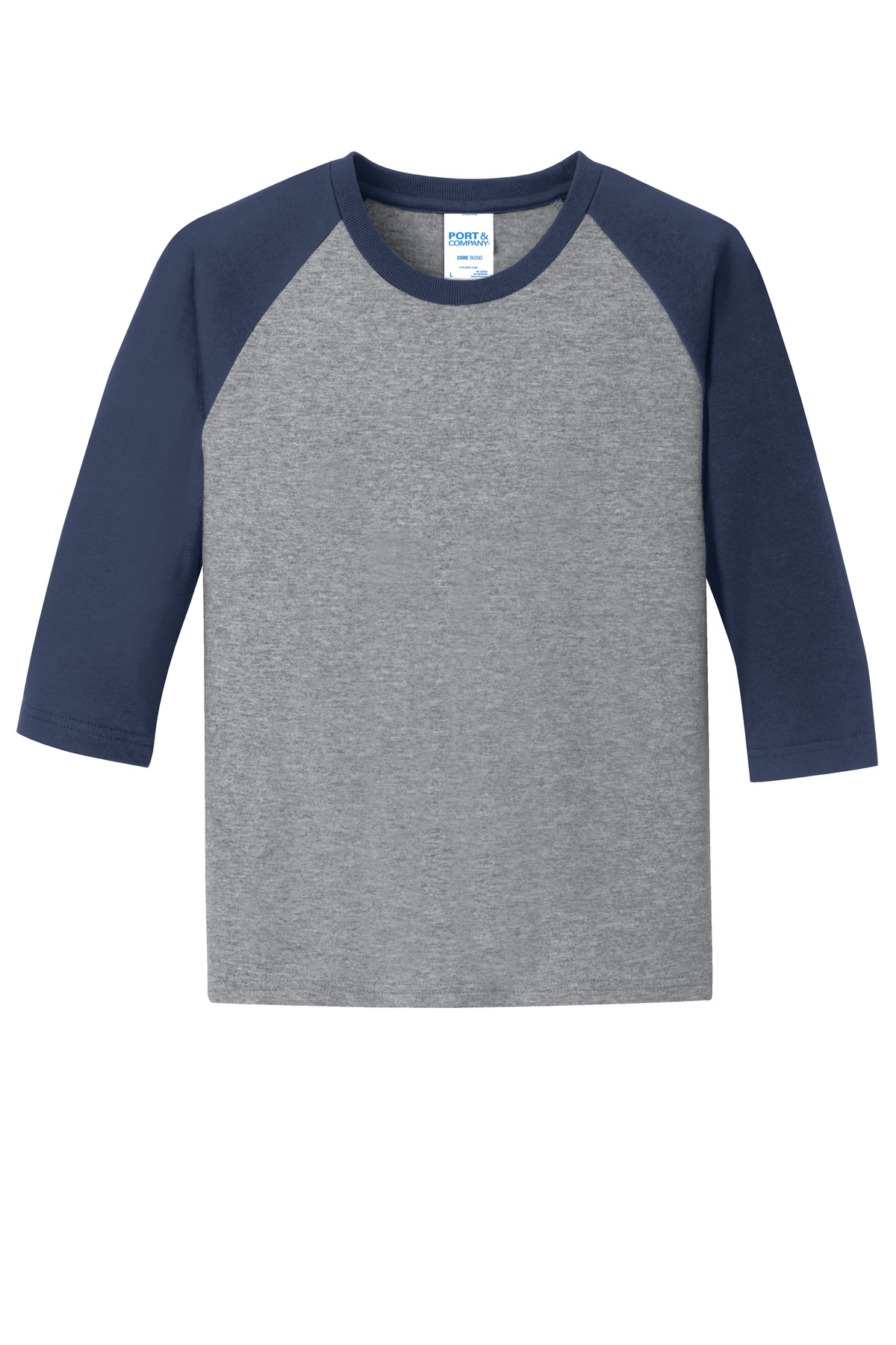 Athletic Heather/ Navy