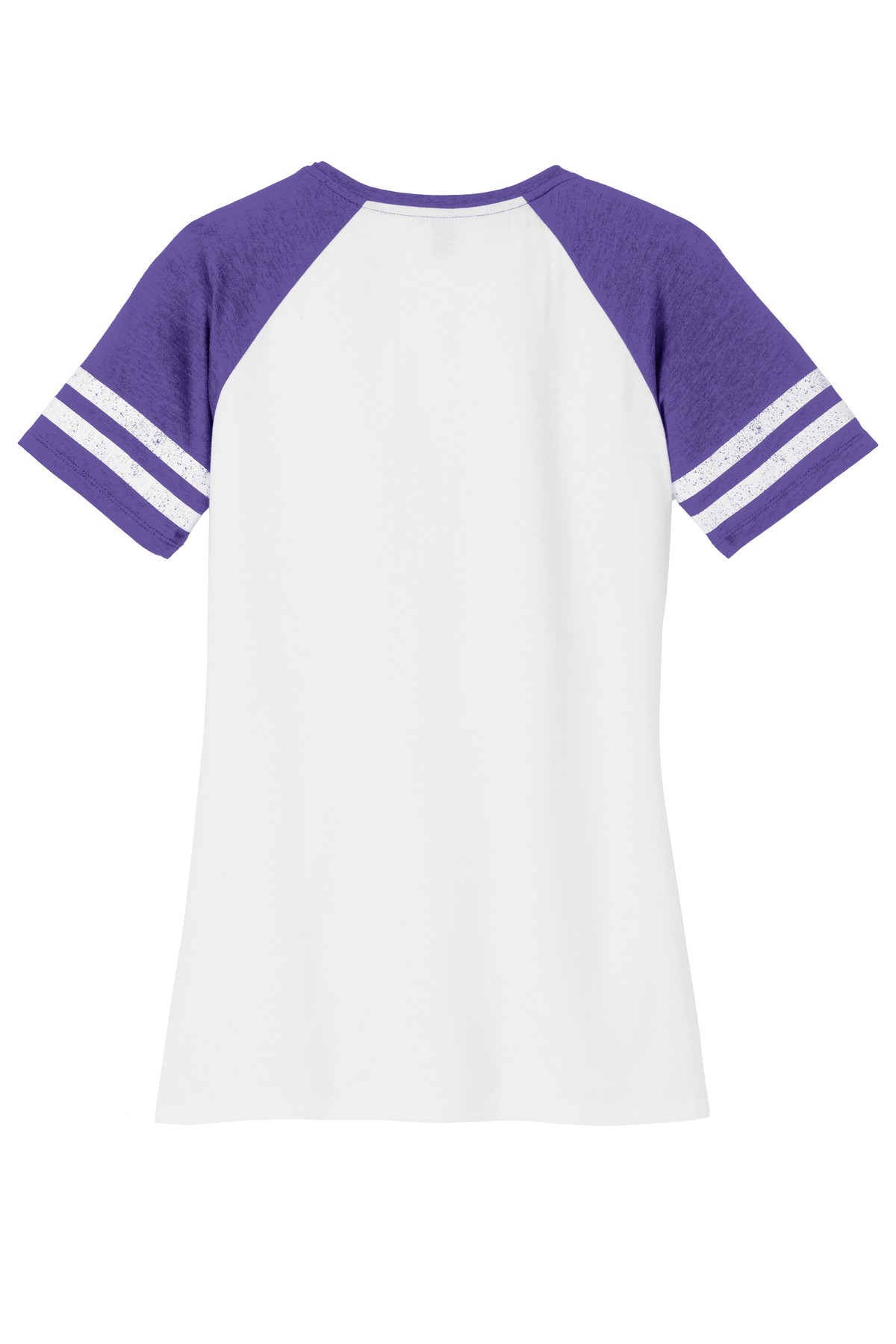 White/ Heathered Purple