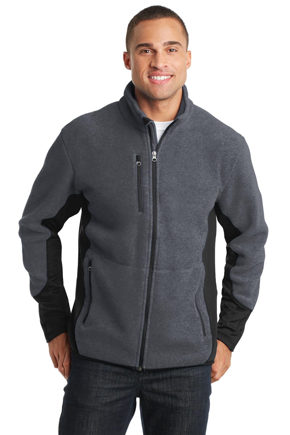 Port Authority ® R-Tek ® Pro Fleece Full-Zip Jacket. F227 - Image 2