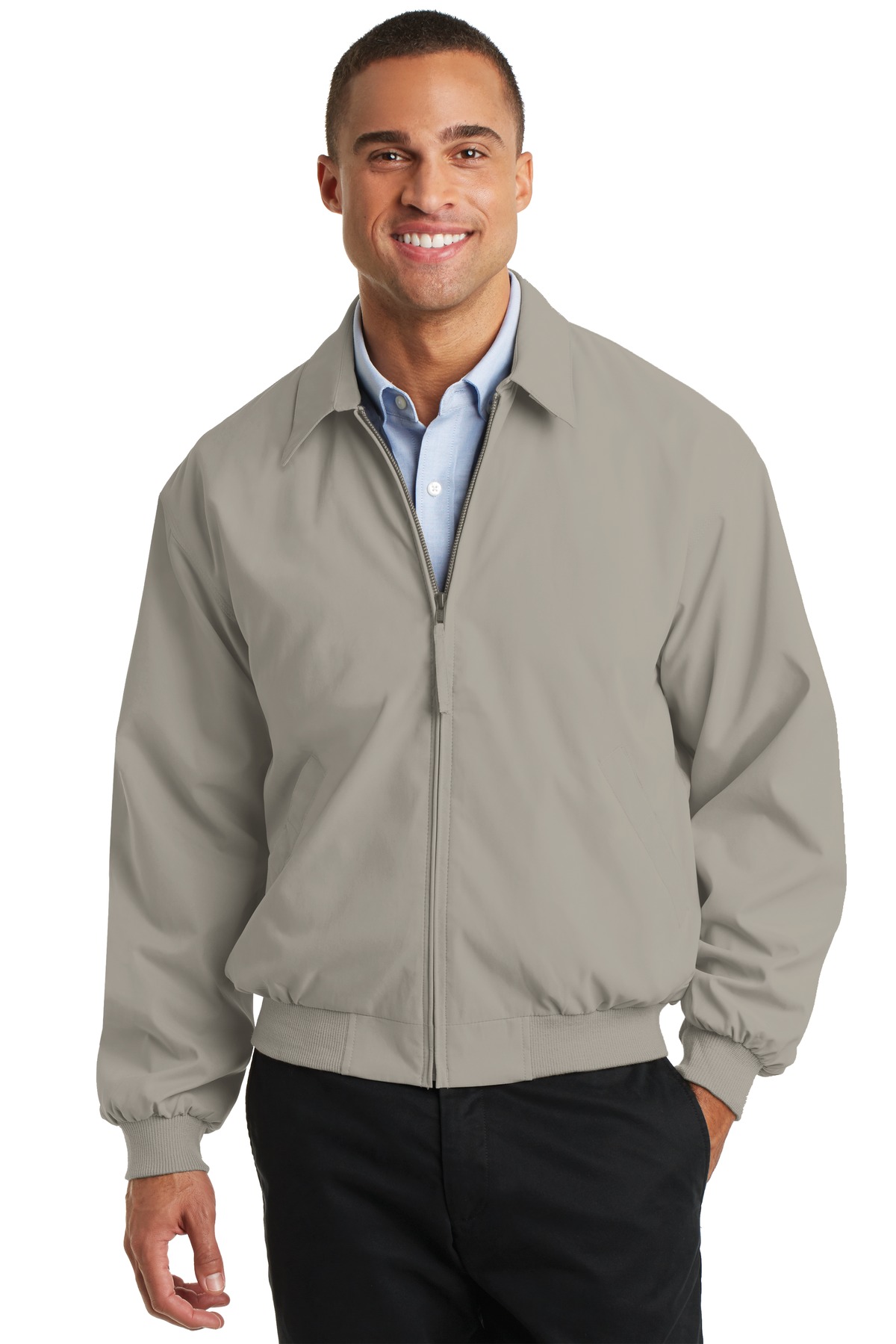 Port Authority Casual Microfiber Jacket. J730