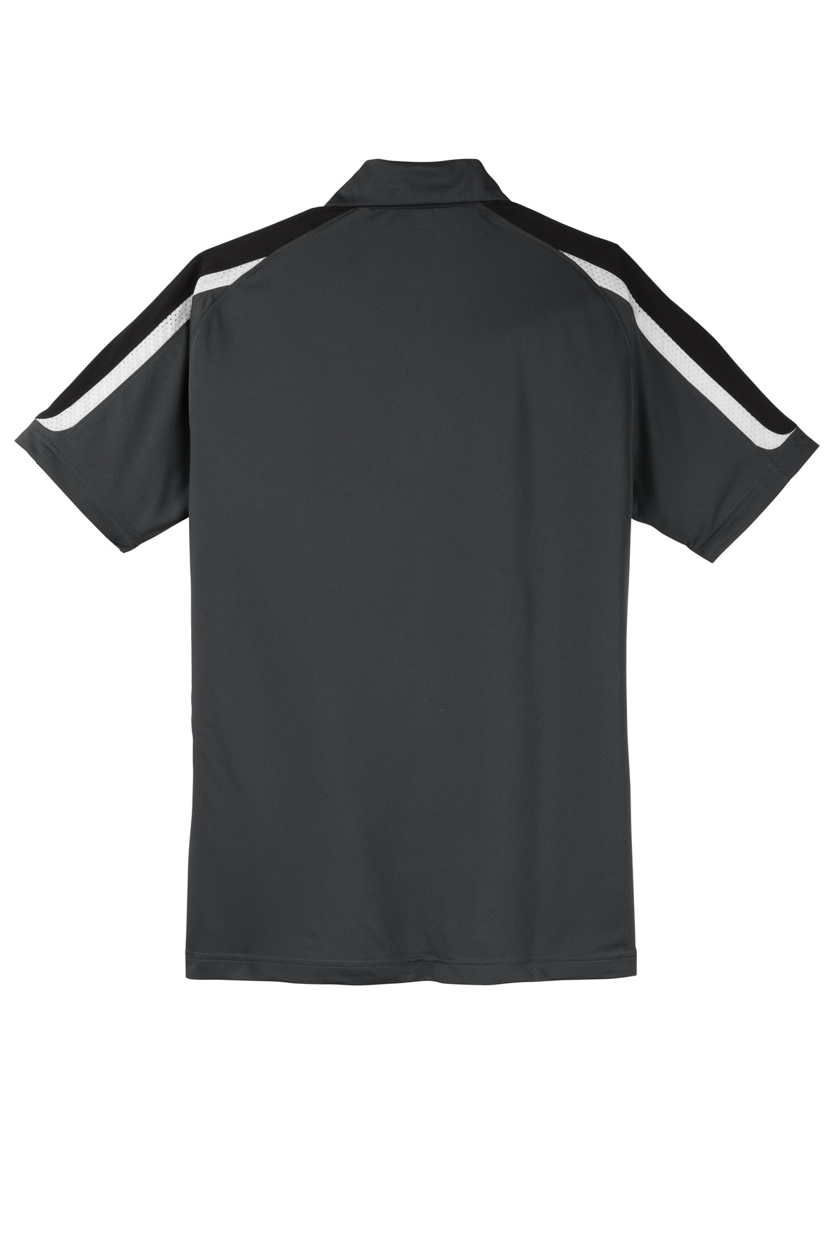 Sport-Tek Tricolor Shoulder Micropique Sport-Wick Polo. ST658