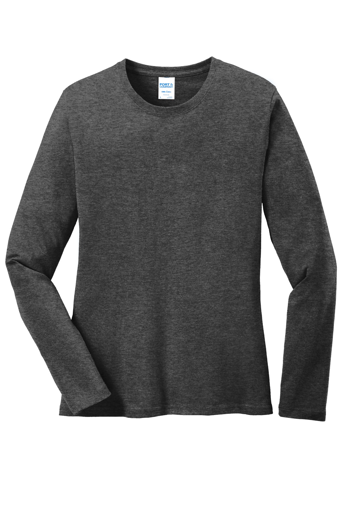 Port & Company Ladies Long Sleeve Core Cotton Tee - Bild 23 von 56