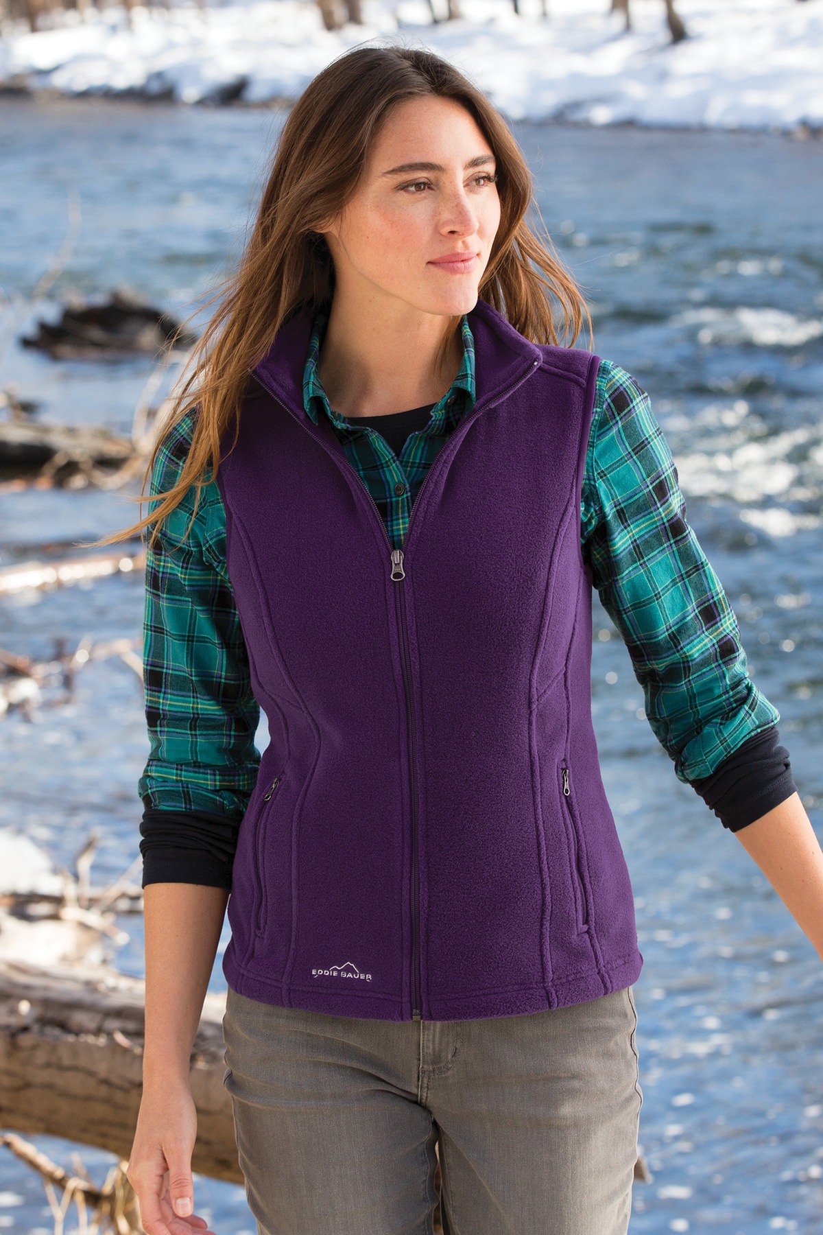Eddie Bauer - Women's Fleece Vest. EB205