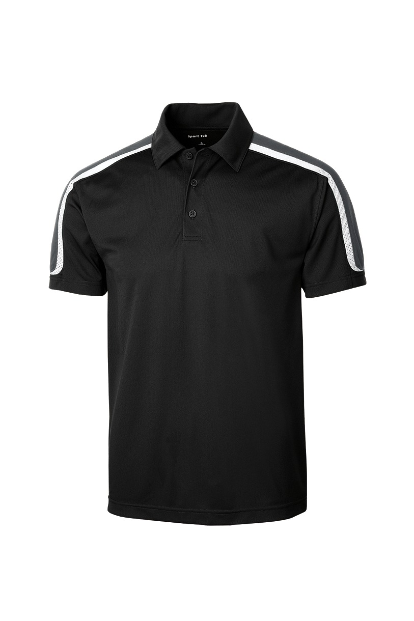 Tricolor Shoulder Micropique Sport-Wick Polo