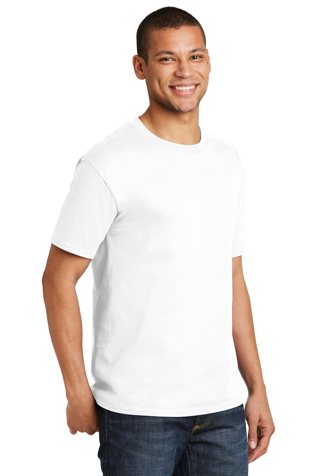 Hanes Beefy-T - 100% Cotton T-Shirt. 5180