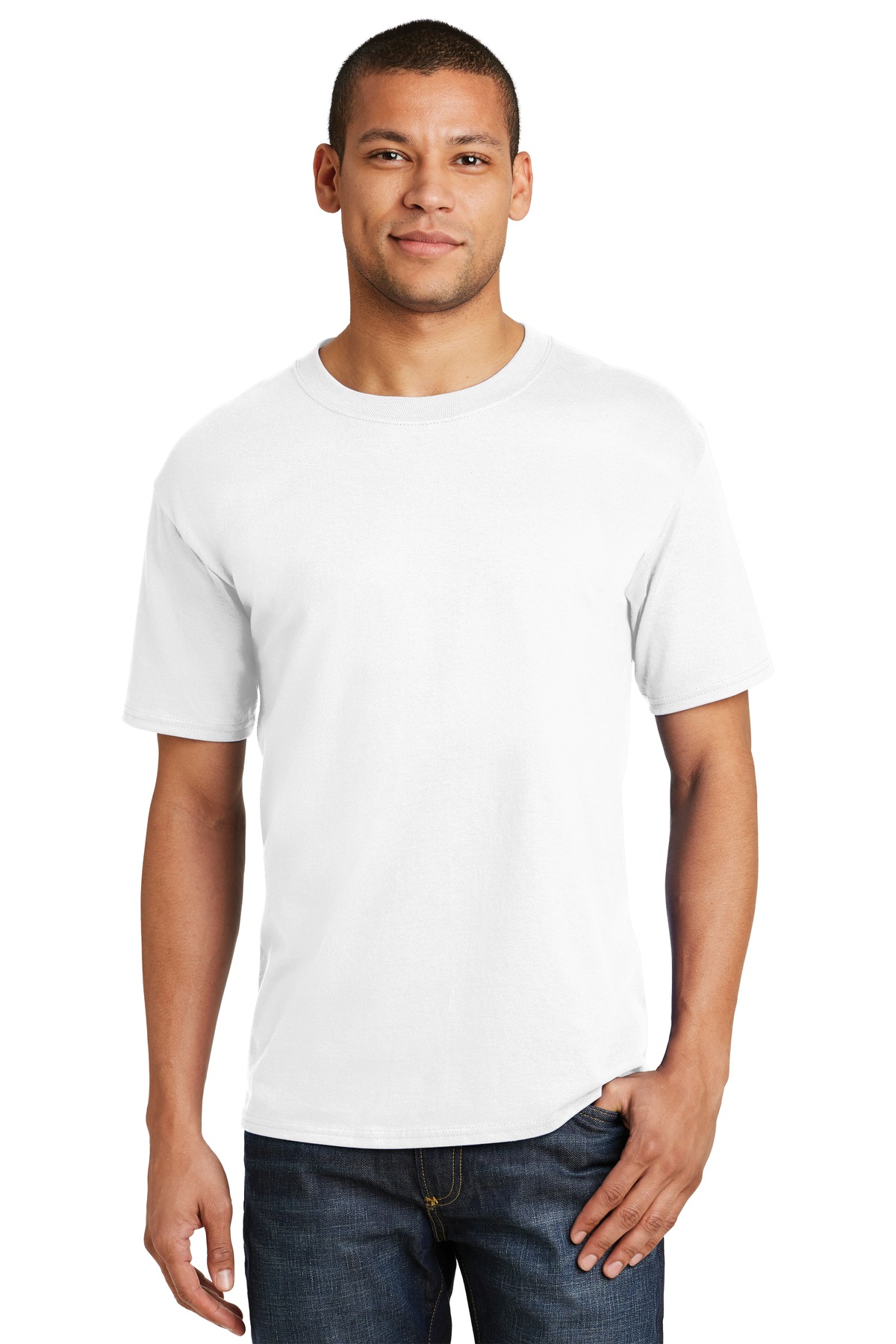 Hanes Beefy-T - 100% Cotton T-Shirt-