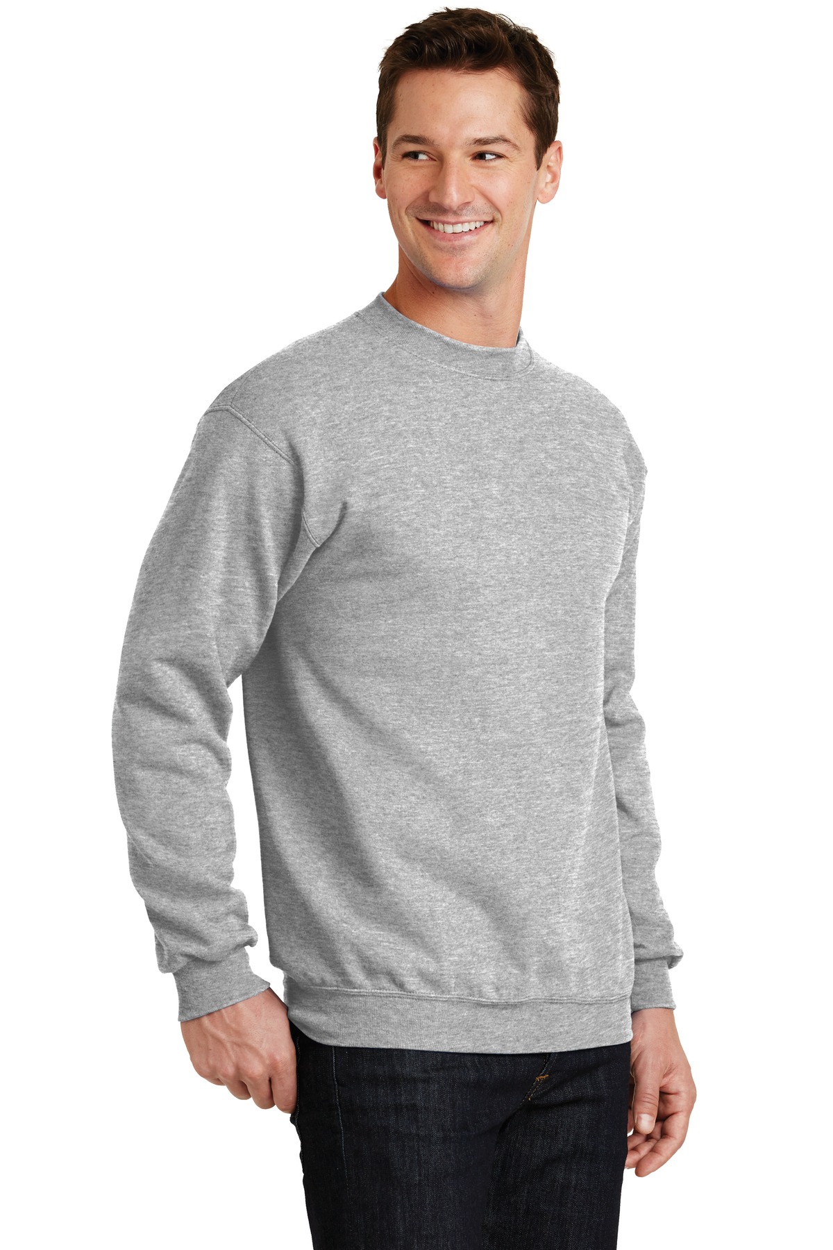 Port & Co Core Fleece Crewneck Sweatshirt. PC78