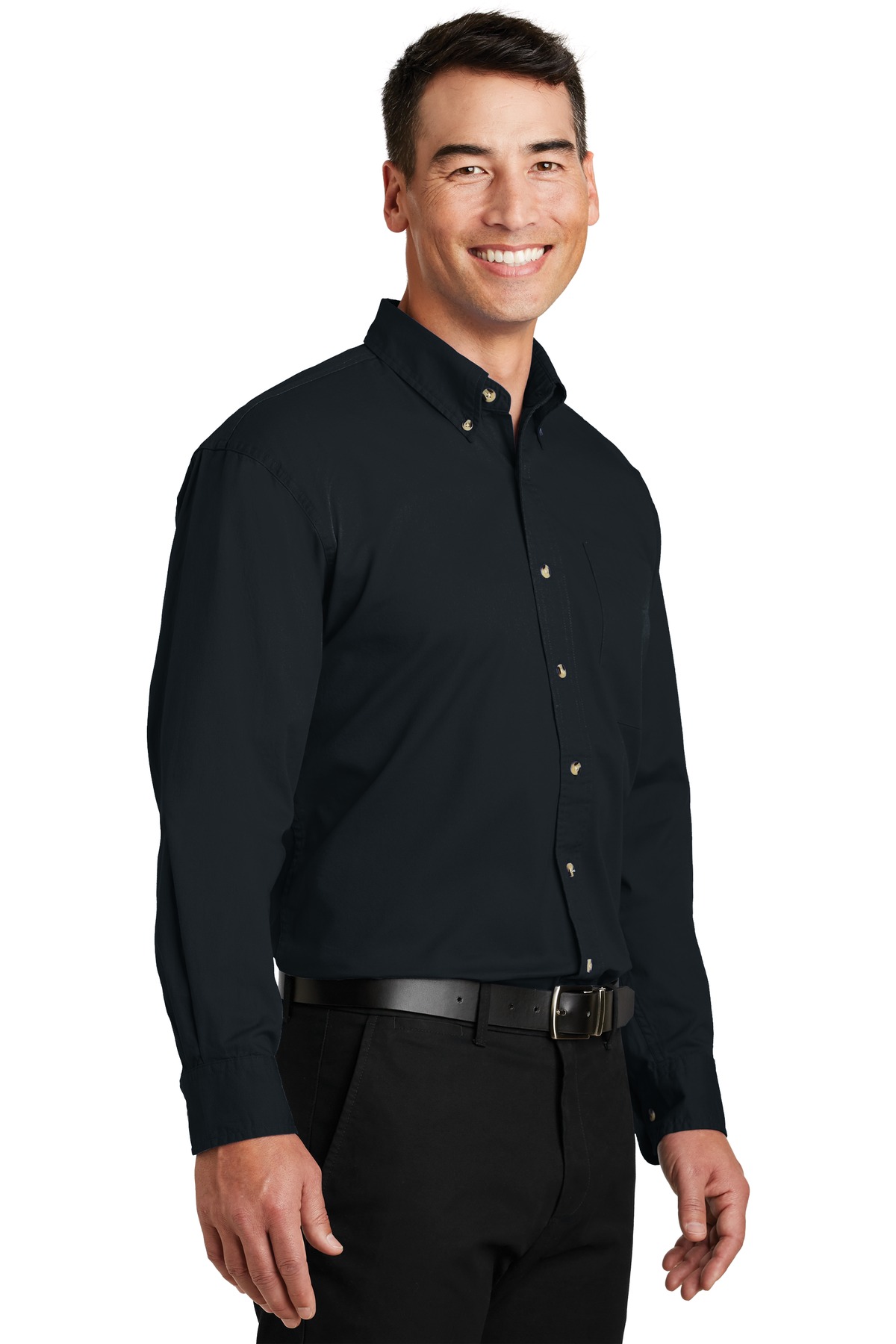Port Authority Long Sleeve Twill Shirt. S600T