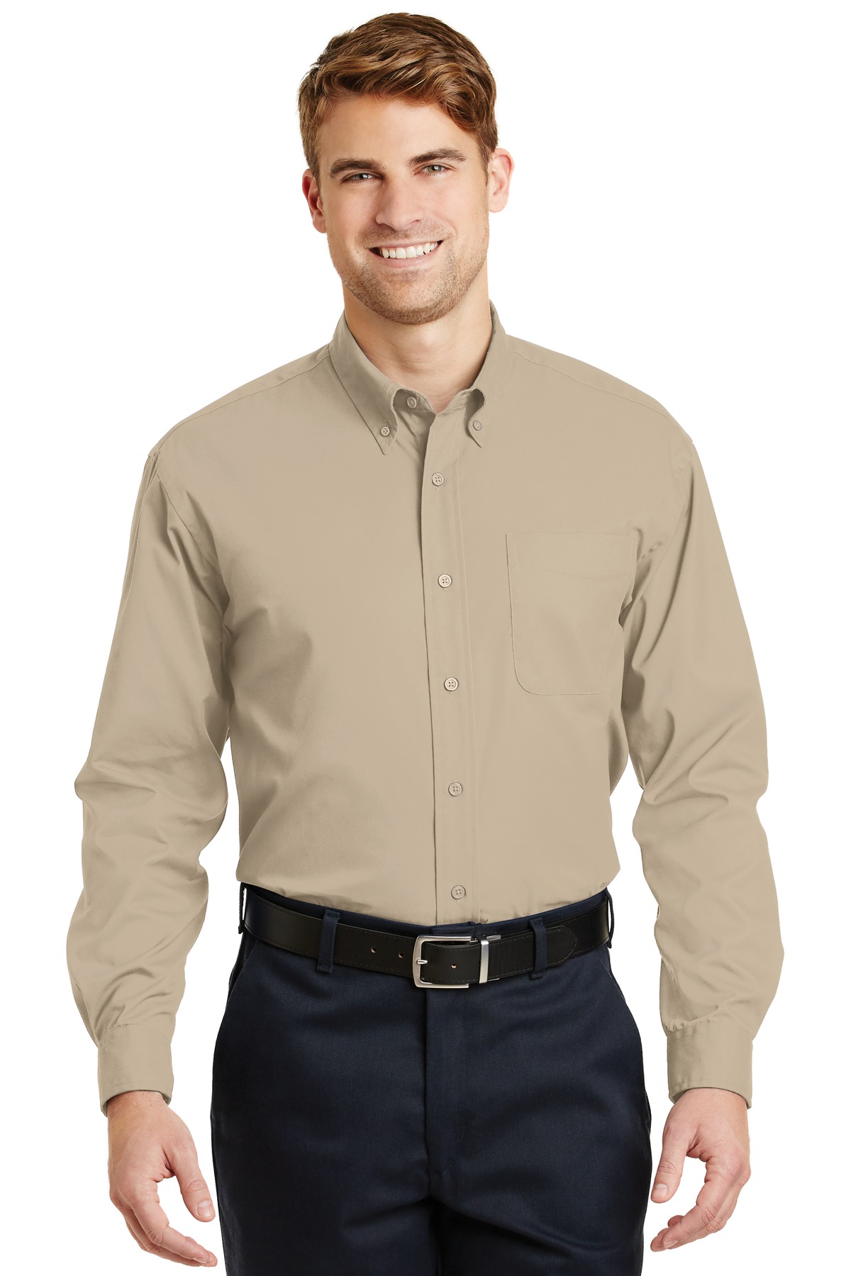 CornerStone - Long Sleeve SuperPro Twill Shirt. SP17
