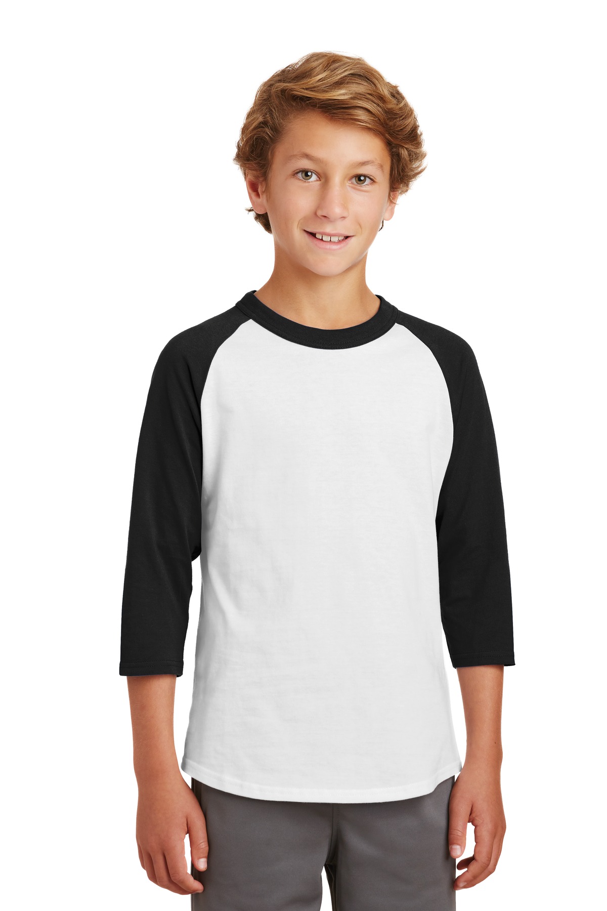 Sport-Tek Activewear Youth T-Shirts for Hospitality ® Youth Colorblock Raglan Jersey.-Sport-Tek