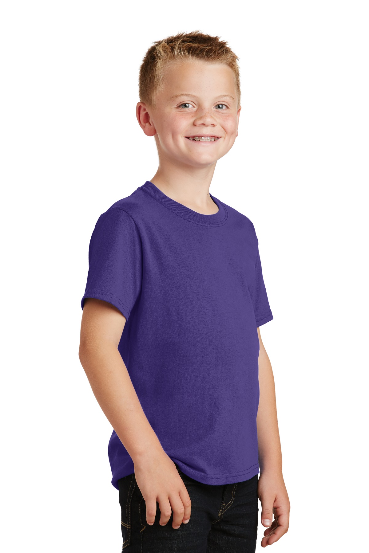 Port & Co Youth Core Cotton Tee. PC54Y