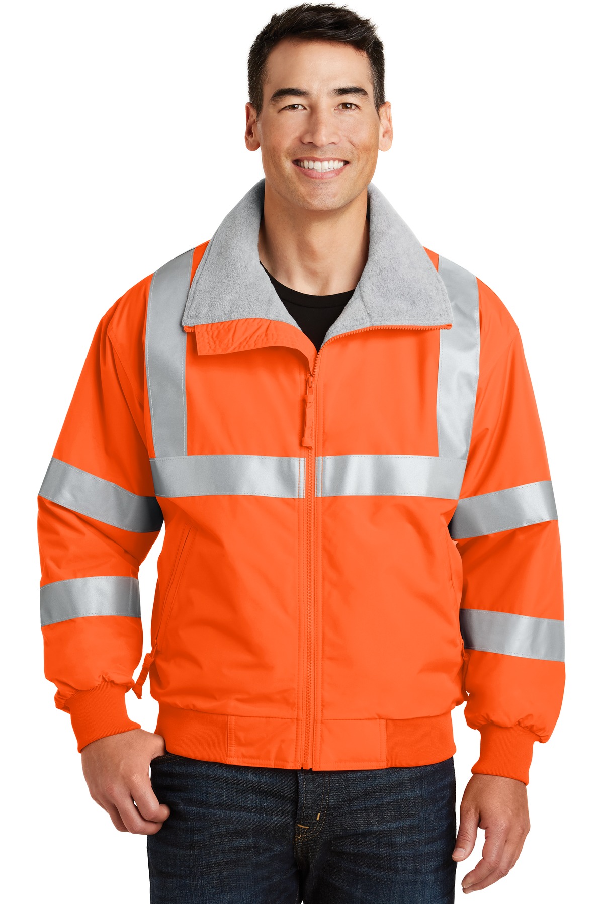 Port Authority ® Enhanced Visibility Challenger™ Jacket with Reflective Taping. SRJ754 - Image 2