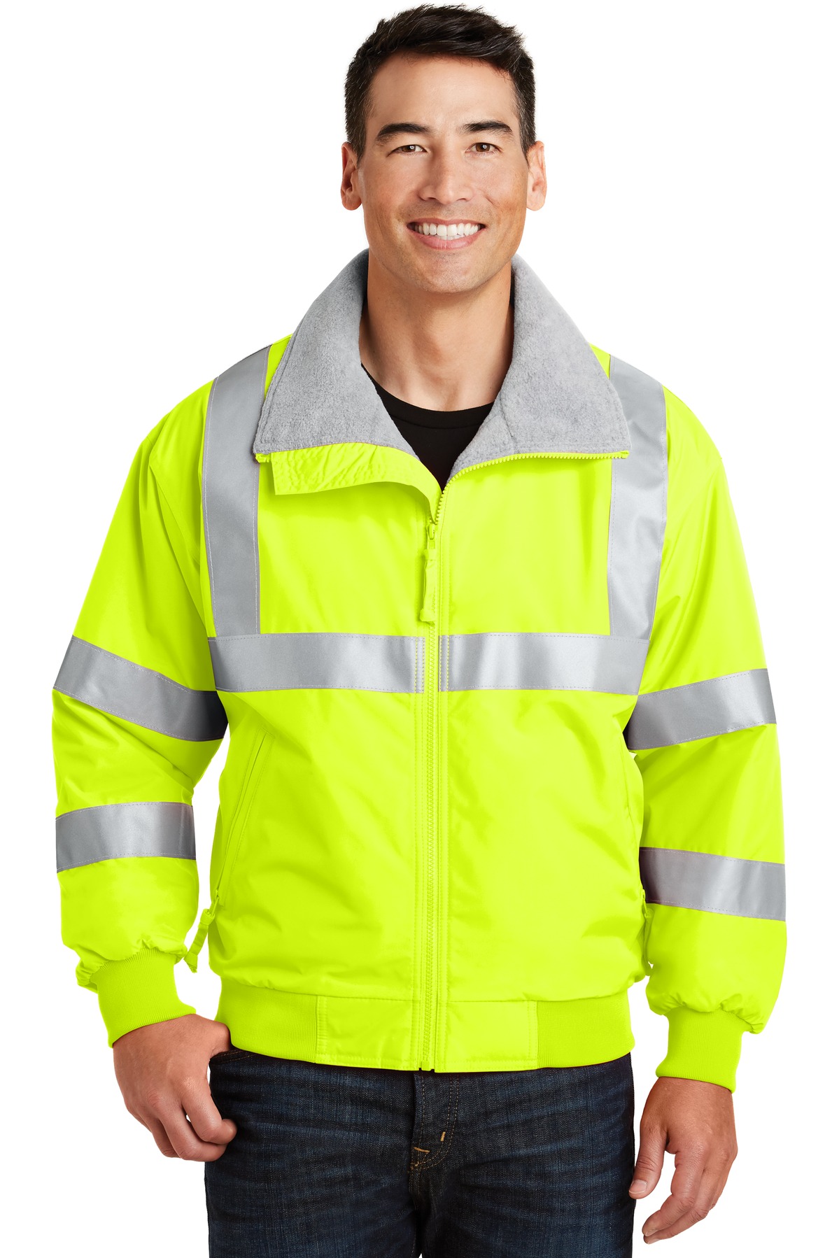 Port Authority Hospitality Outerwear &Workwear ® Enhanced Visibility Challenger Jacket with Reflective Taping.-Port Authority