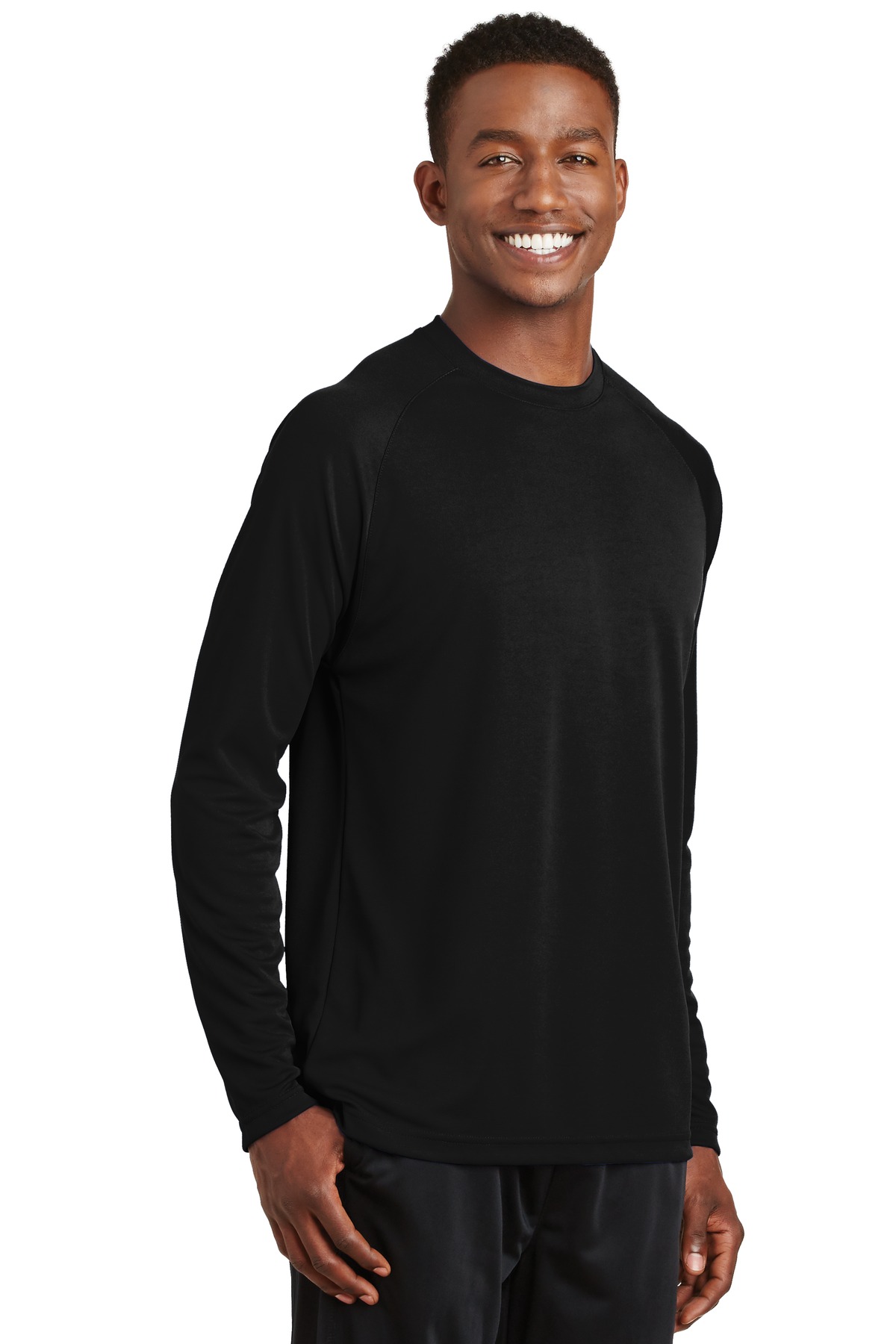 Sport-Tek Dry Zone Long Sleeve Raglan T-Shirt. T473LS