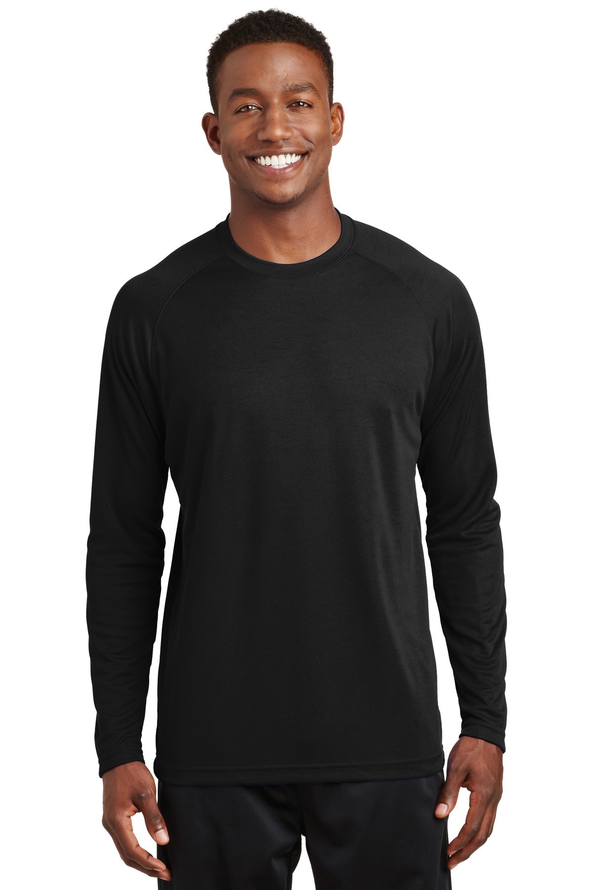 Sport-Tek Corporate Hospitality Activewear & TShirts ® Dry Zone® Long Sleeve Raglan T-Shirt.-Sport-Tek