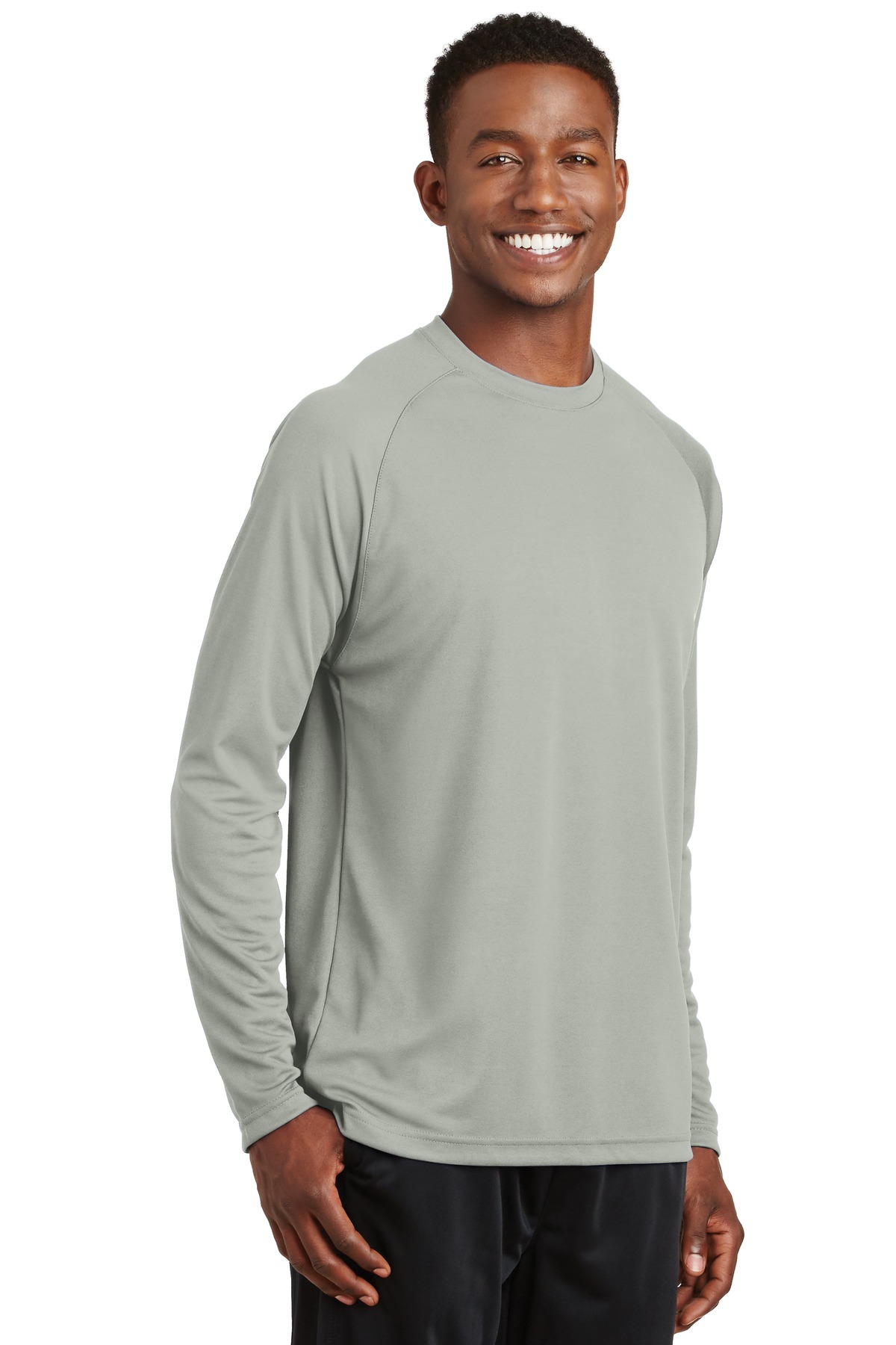 Sport-Tek Dry Zone Long Sleeve Raglan T-Shirt. T473LS