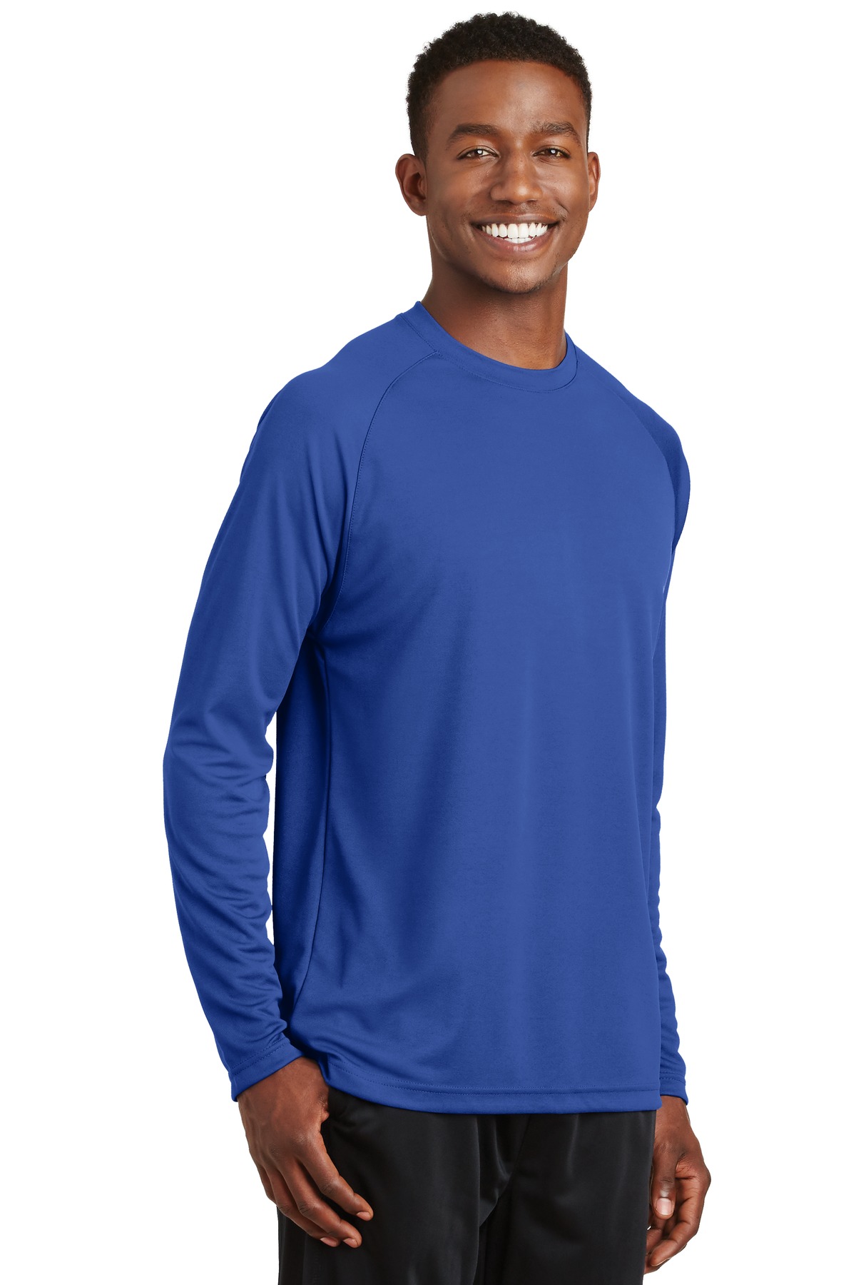 Sport-Tek Dry Zone Long Sleeve Raglan T-Shirt. T473LS
