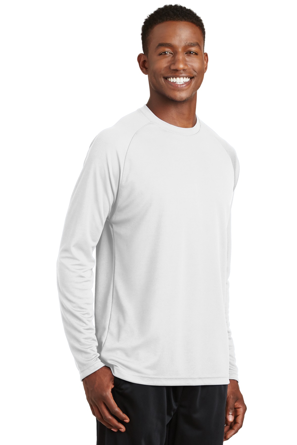 Sport-Tek Dry Zone Long Sleeve Raglan T-Shirt. T473LS