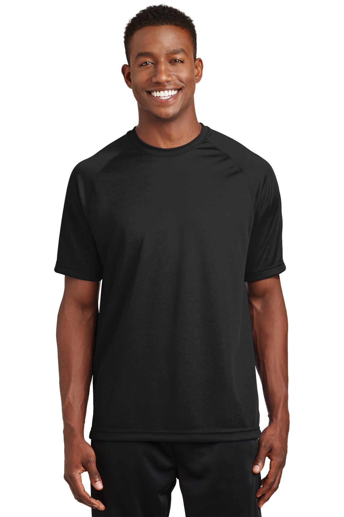 Sport-Tek Corporate Hospitality Activewear & TShirts ® Dry Zone® Short Sleeve Raglan T-Shirt.-Sport-Tek