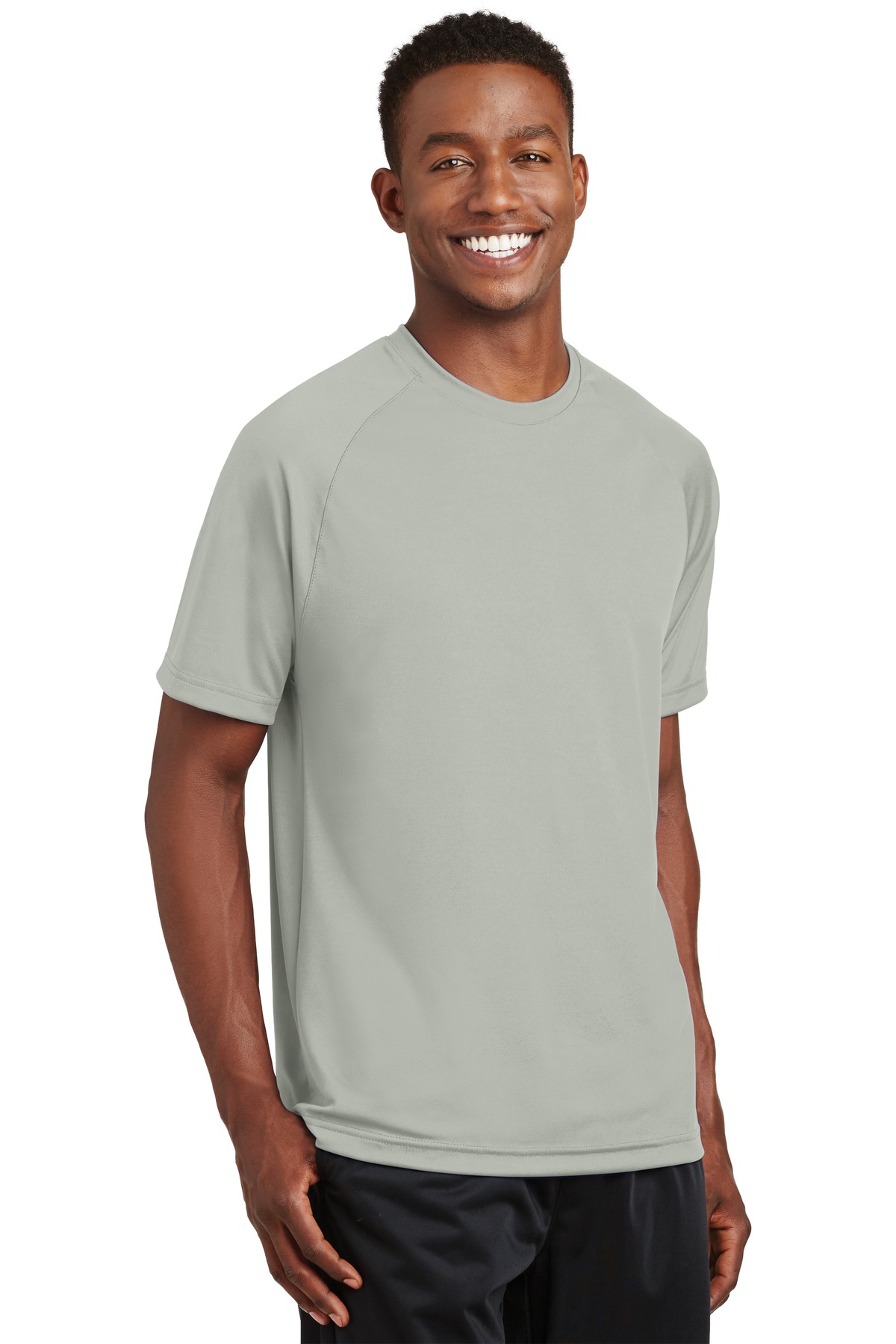 Sport-Tek Dry Zone Short Sleeve Raglan T-Shirt. T473