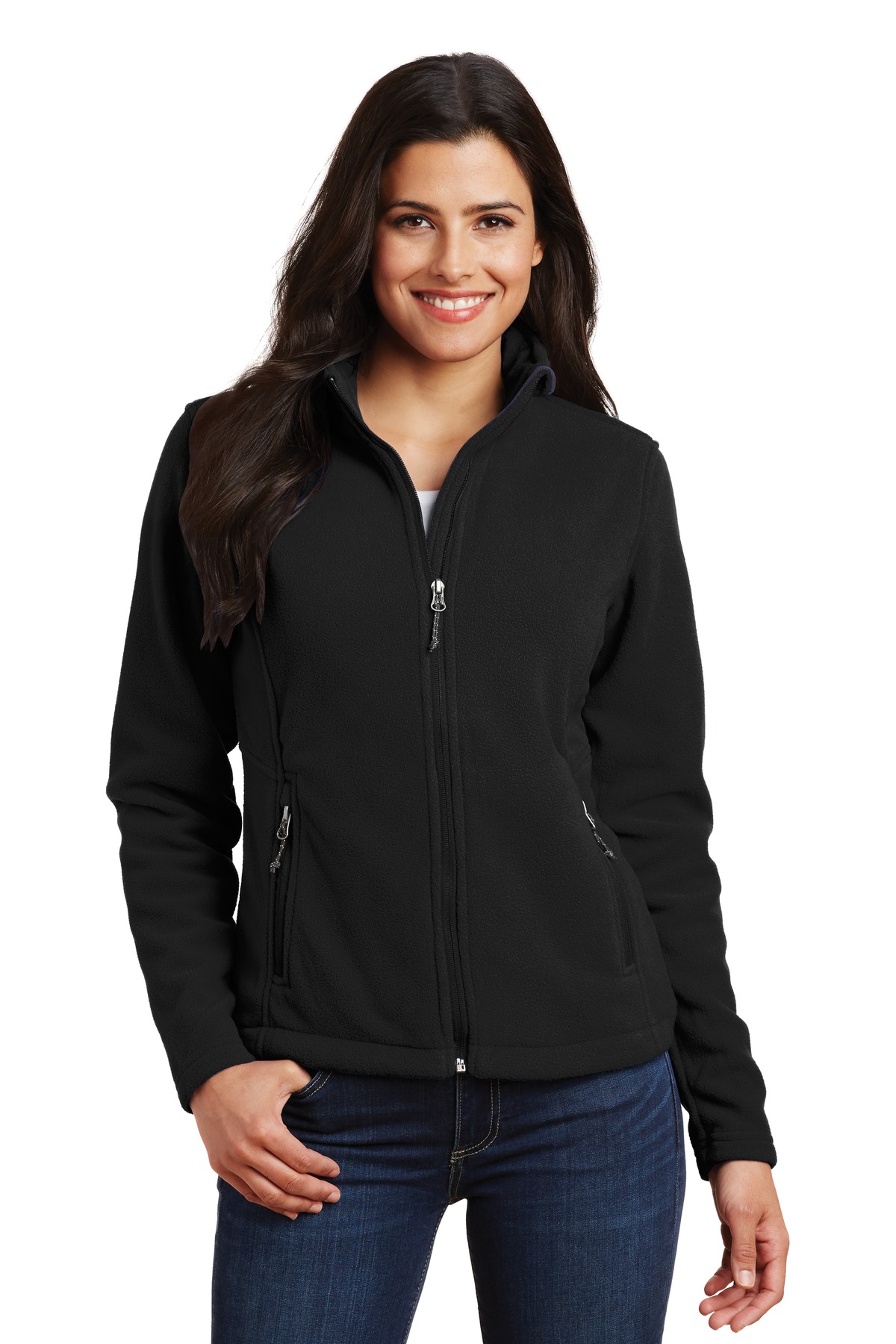 Port Authority Ladies Outerwear Sweatshirts & Fleece for Hospitality ® Ladies Value Fleece Jacket.-Port Authority